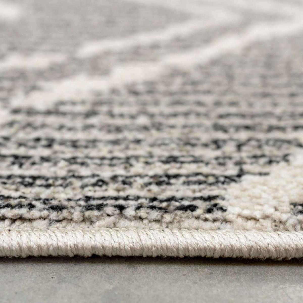 Grey Berber Moroccan Living Room Rug - Meknes - Grey / 230cm – image 1