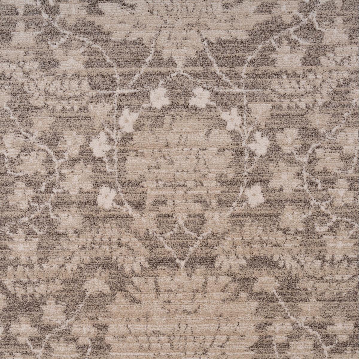 Natural Beige Floral Medallion Living Area Rug - Beige / 290cm – image 4