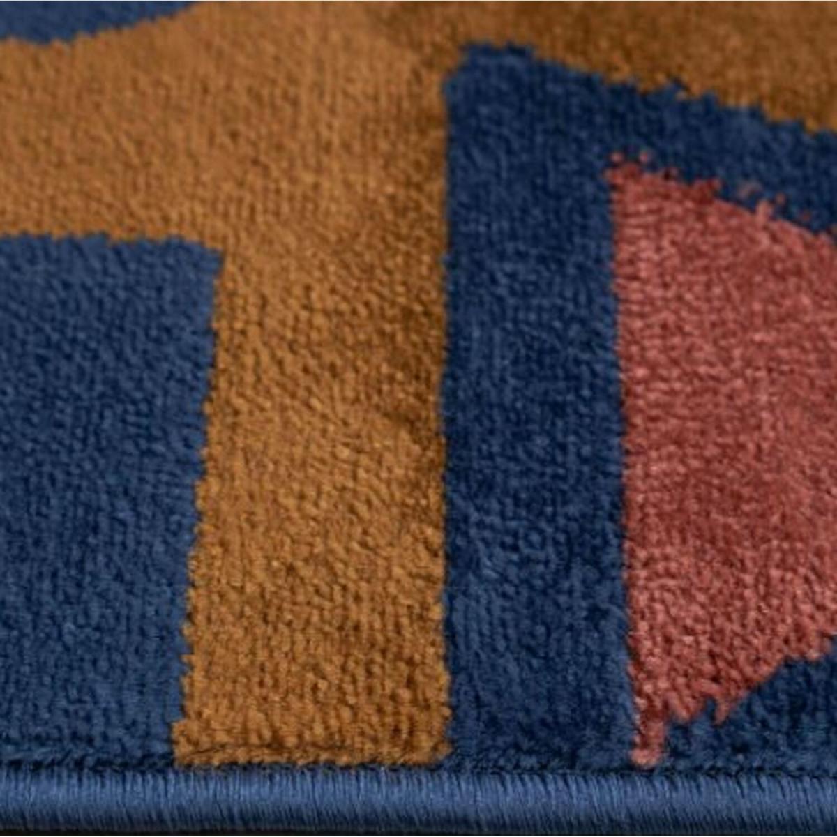 Navy Blue Tribal Area Rug - Navy / 290cm / 6kg – image 2