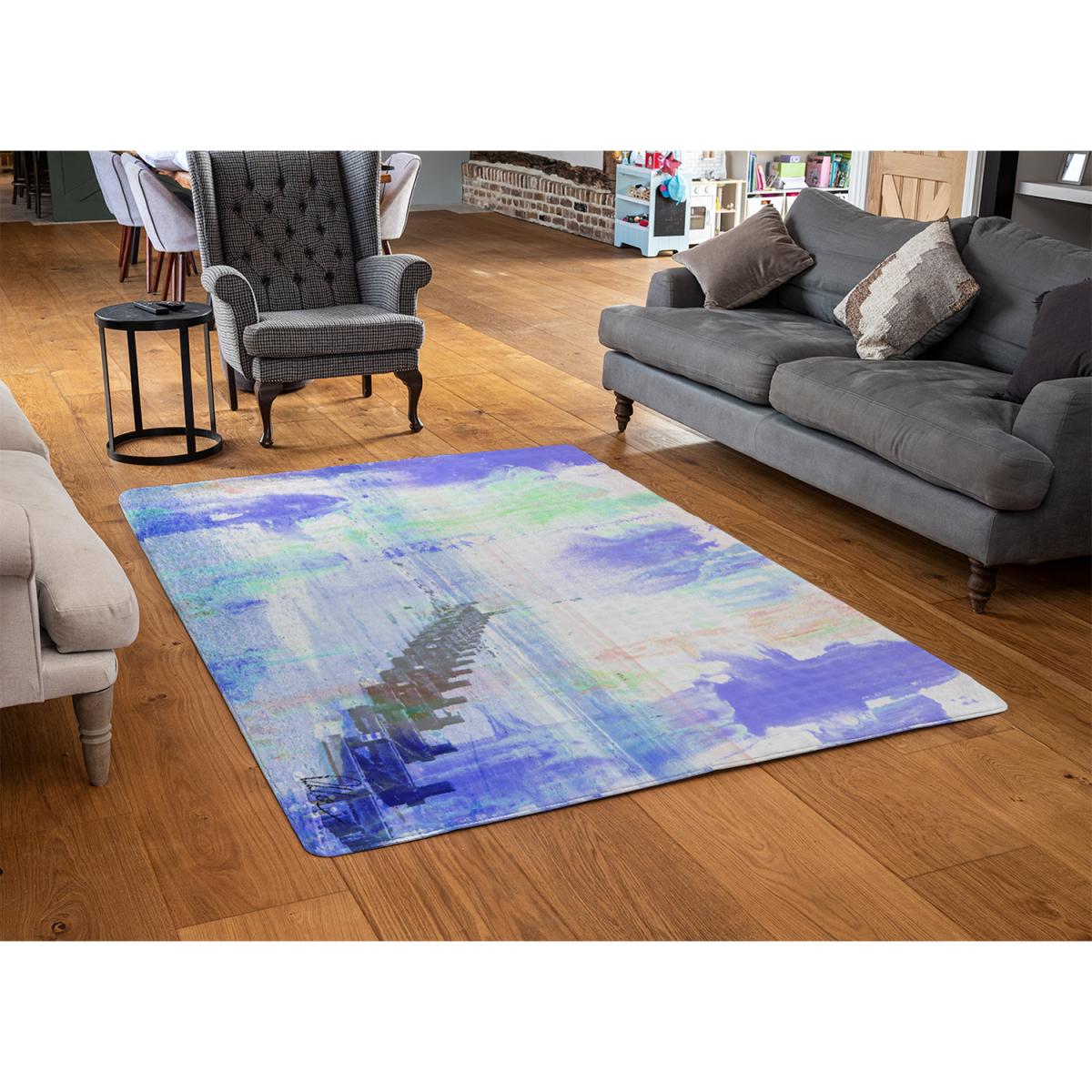 Beach Blue Rug - Purple / 230cm – image 3