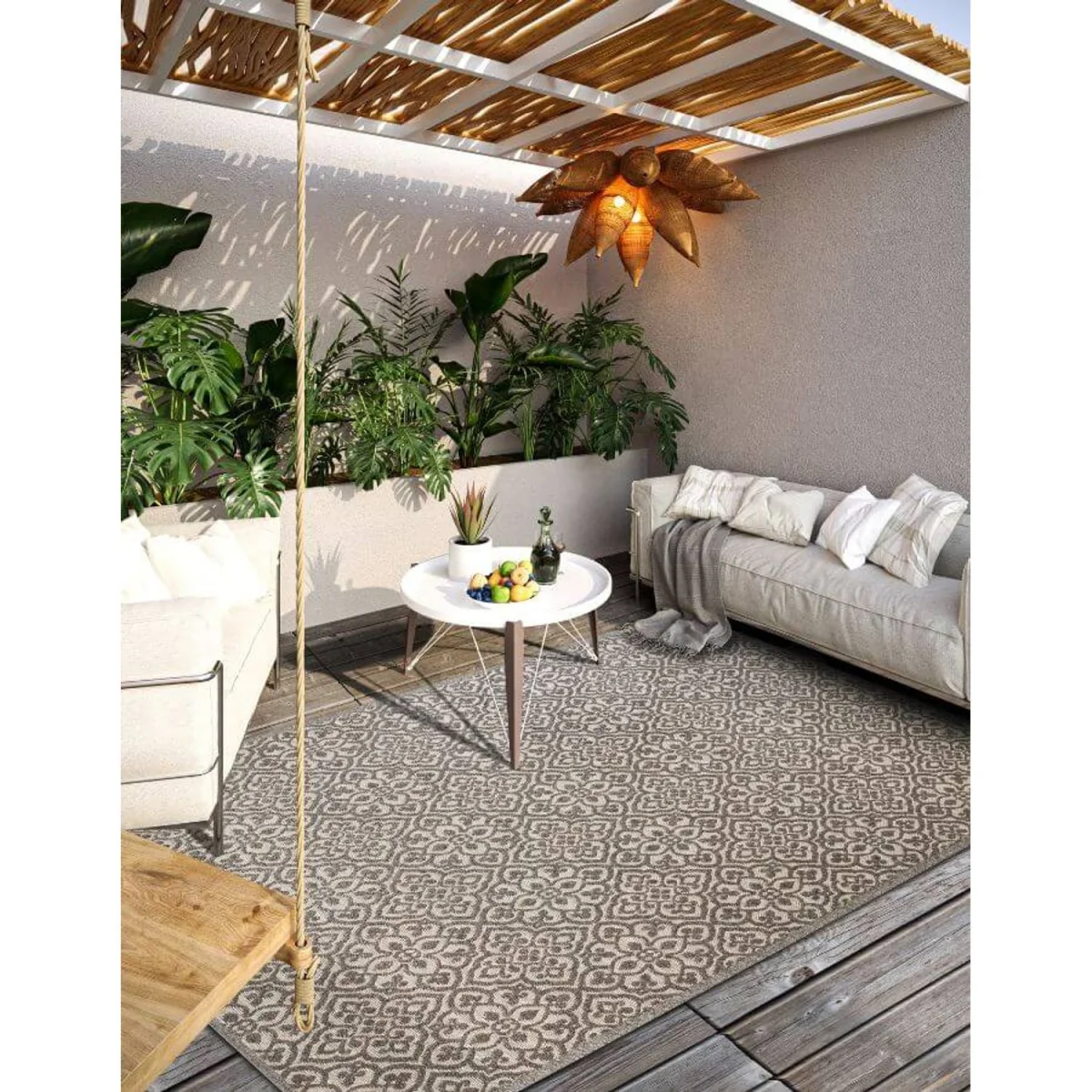 Julia Indoor & Outdoor Rug Beige - Beige – image 14