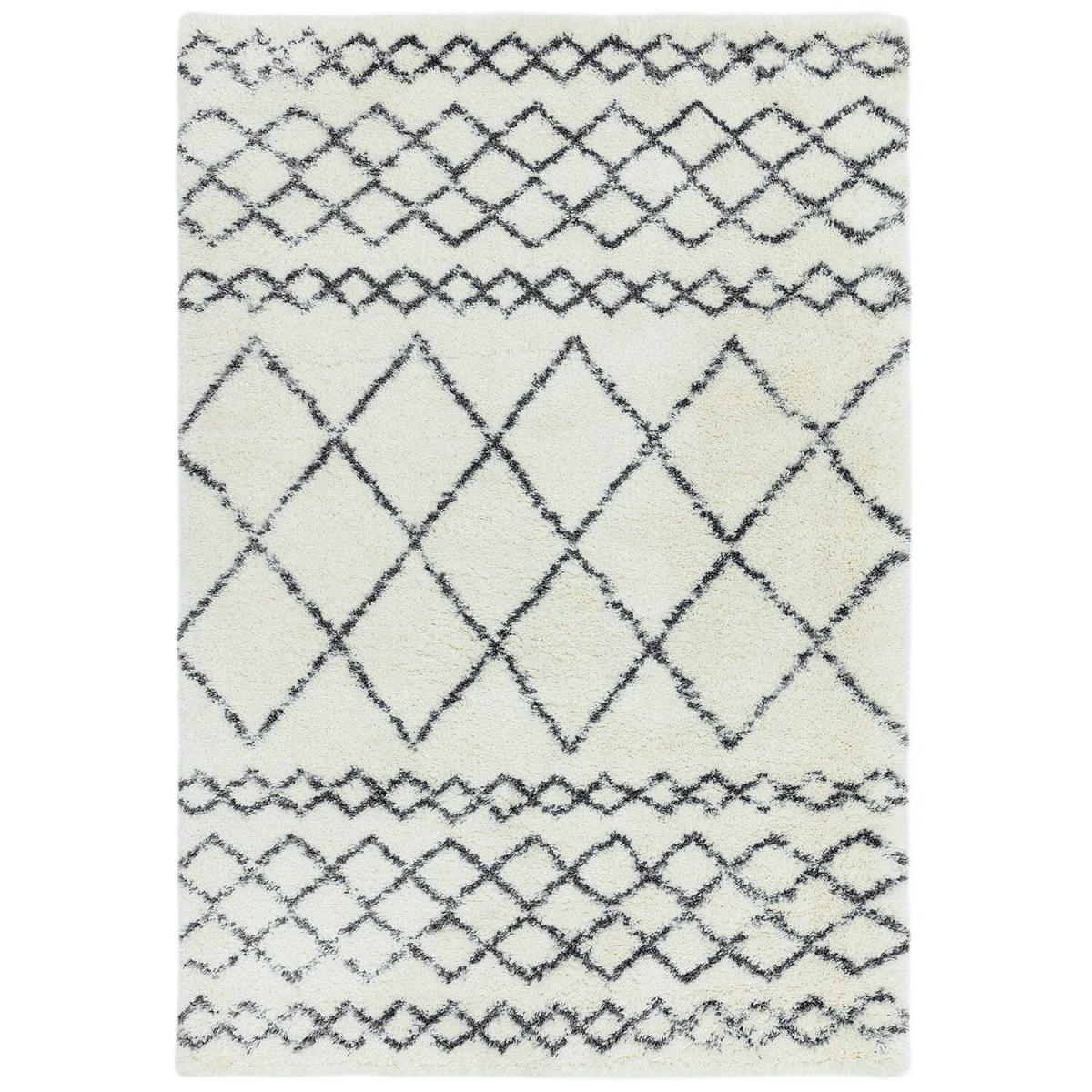 Morroco Alto Rug - White / 100cm – image 2