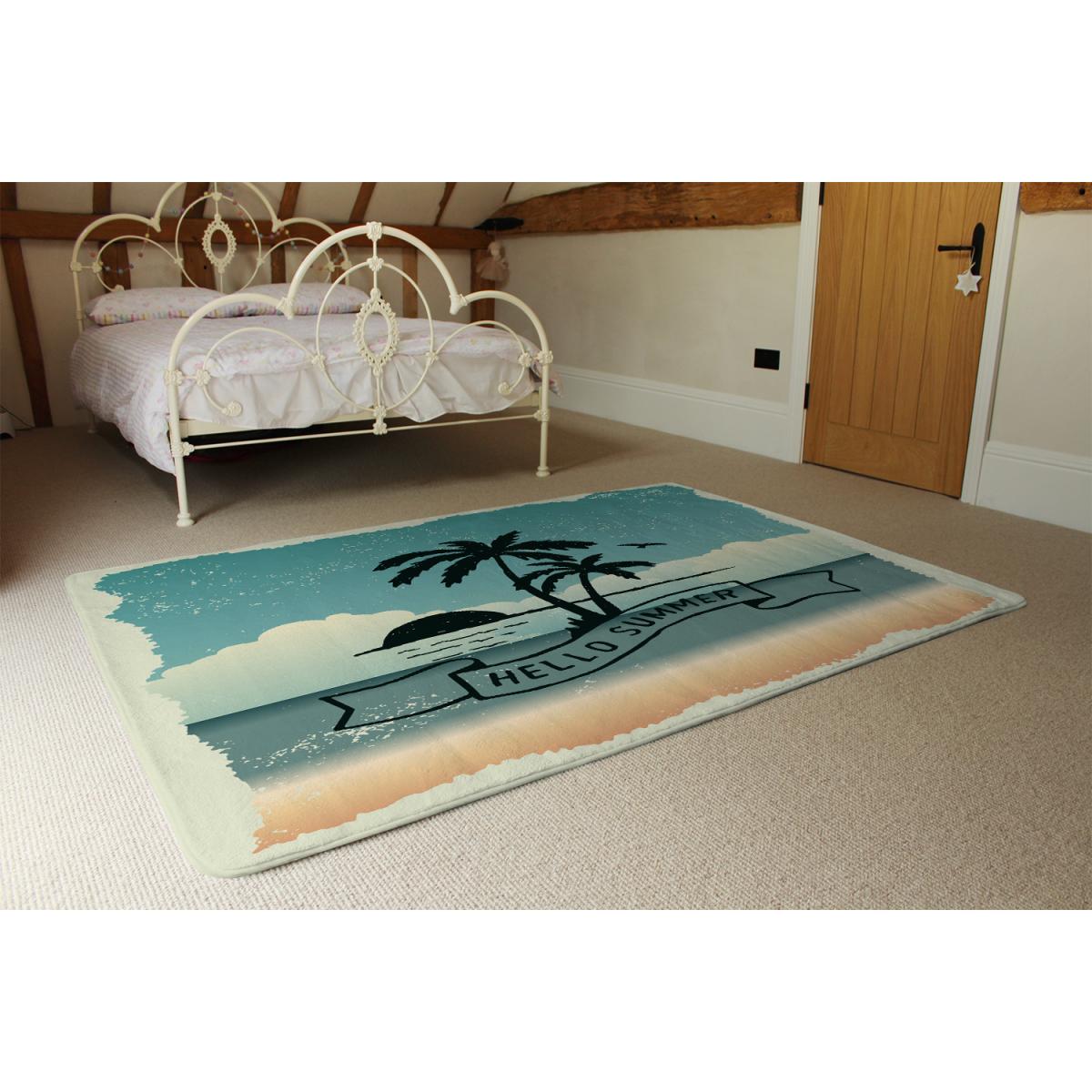 Hello Summer Rug - Blue / 110cm – image 3