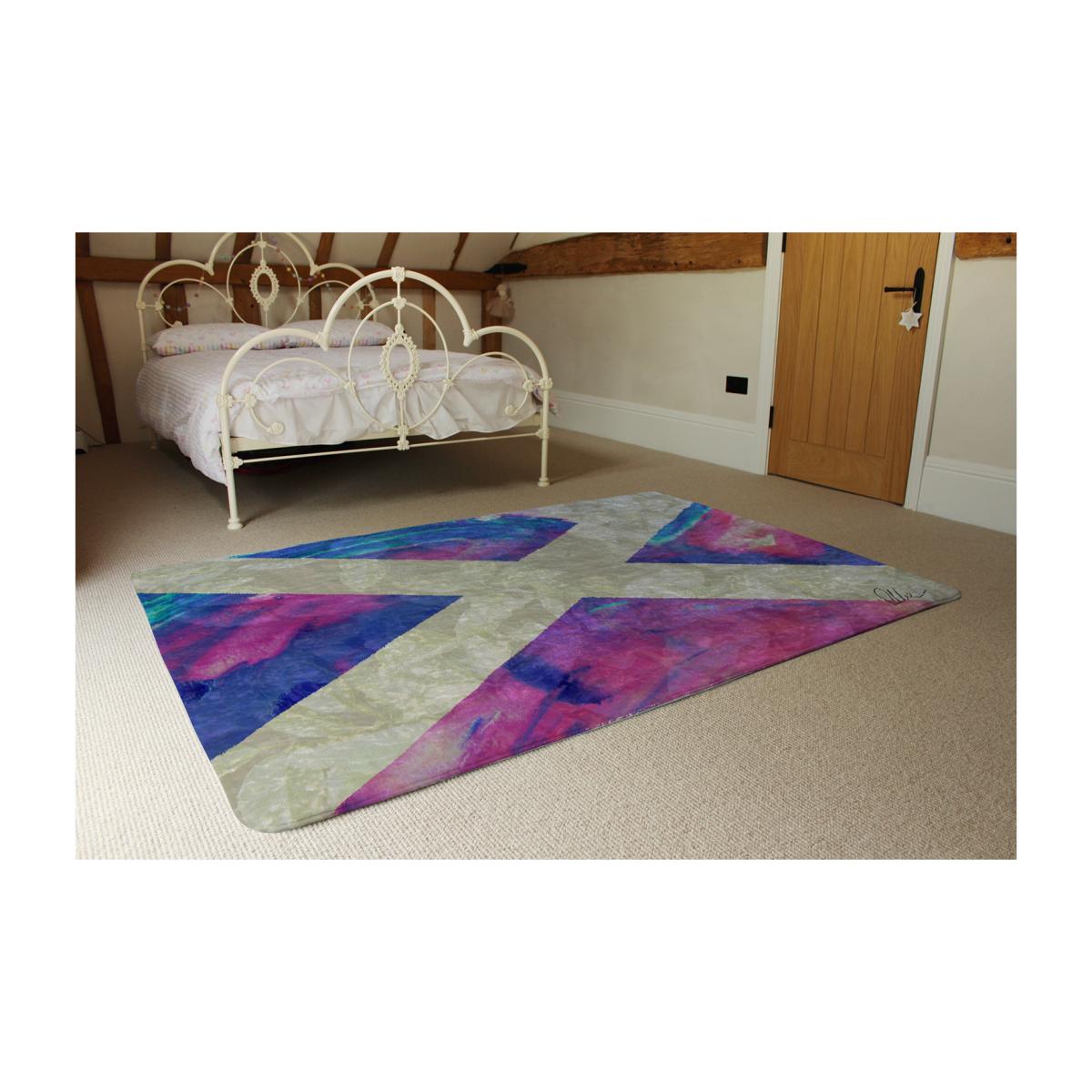 Scotland Flag Rug - Blue / 230cm – image 1