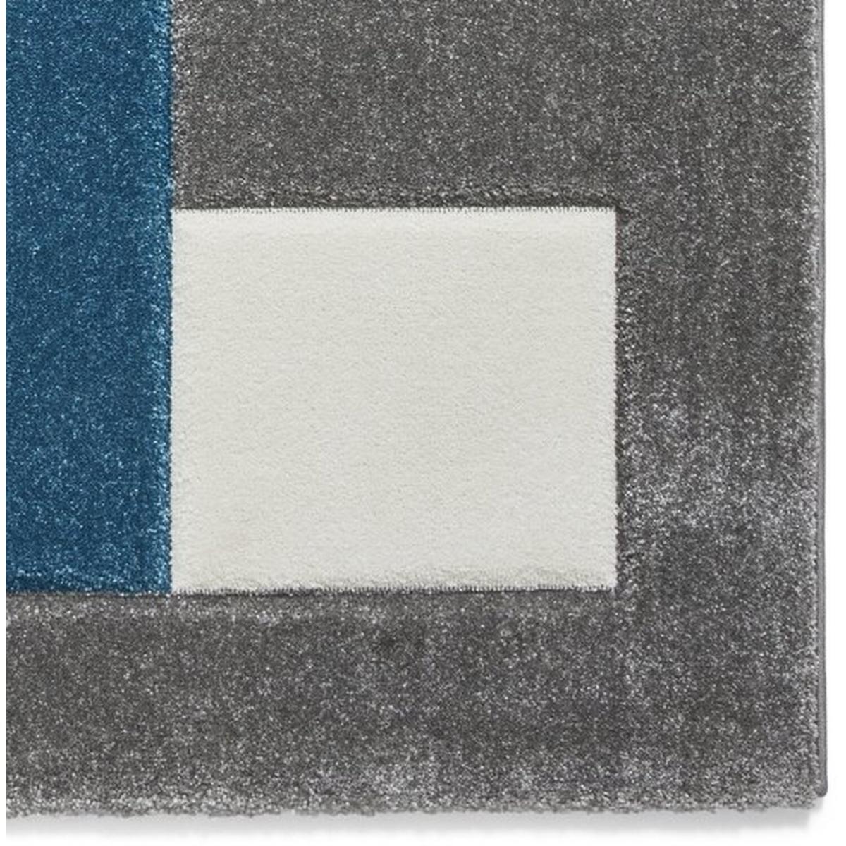 Brooklyn BRK04 GreyBlue Rug - Grey/Blue / 150cm – image 5