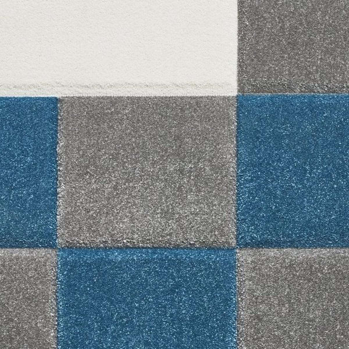 Brooklyn BRK04 GreyBlue Rug - Grey/Blue / 150cm – image 6