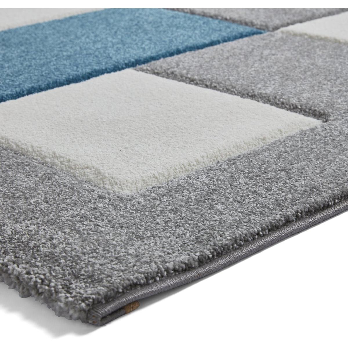 Brooklyn BRK04 GreyBlue Rug - Grey/Blue / 150cm – image 7