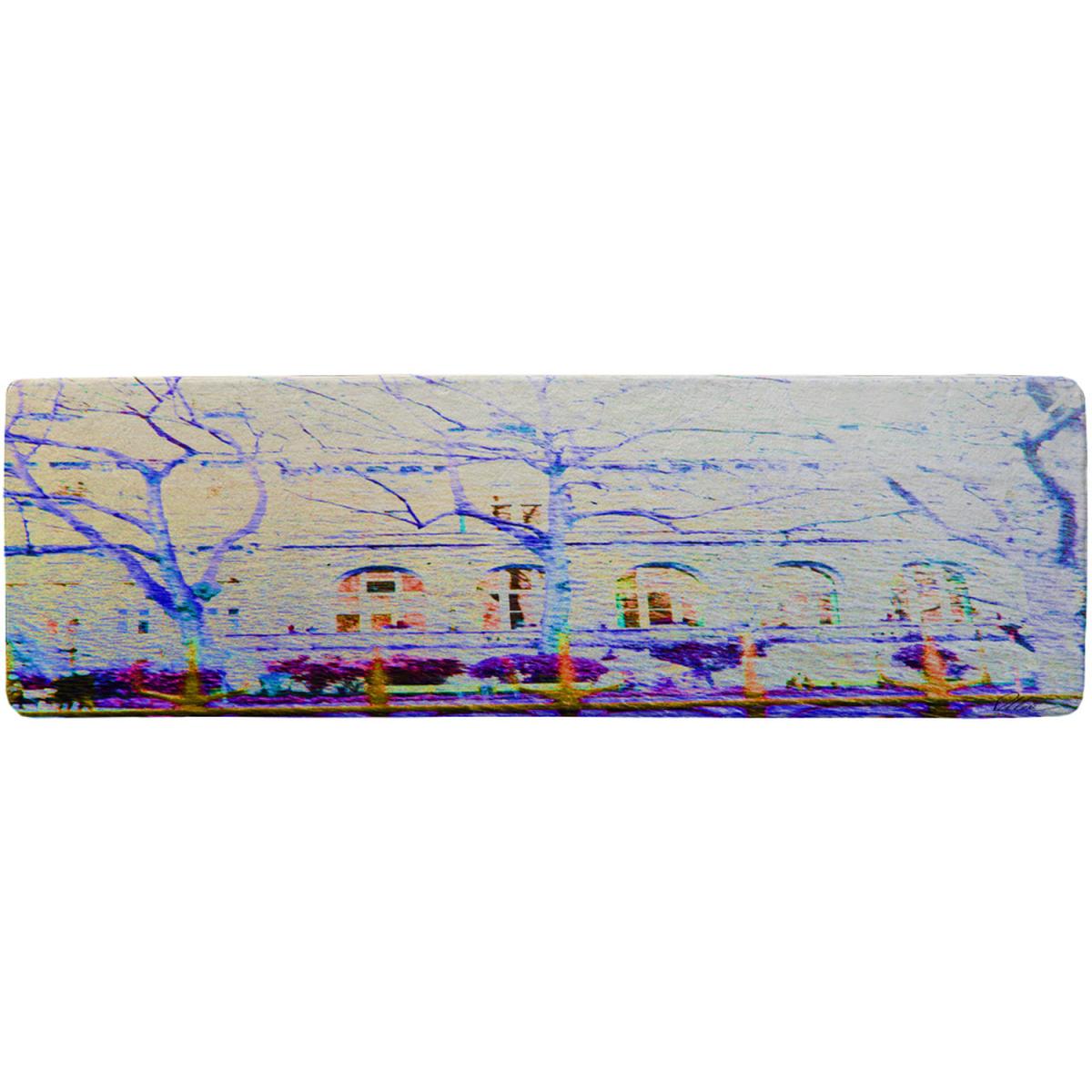 Blue Tress  Runner Rug - Blue – image 4