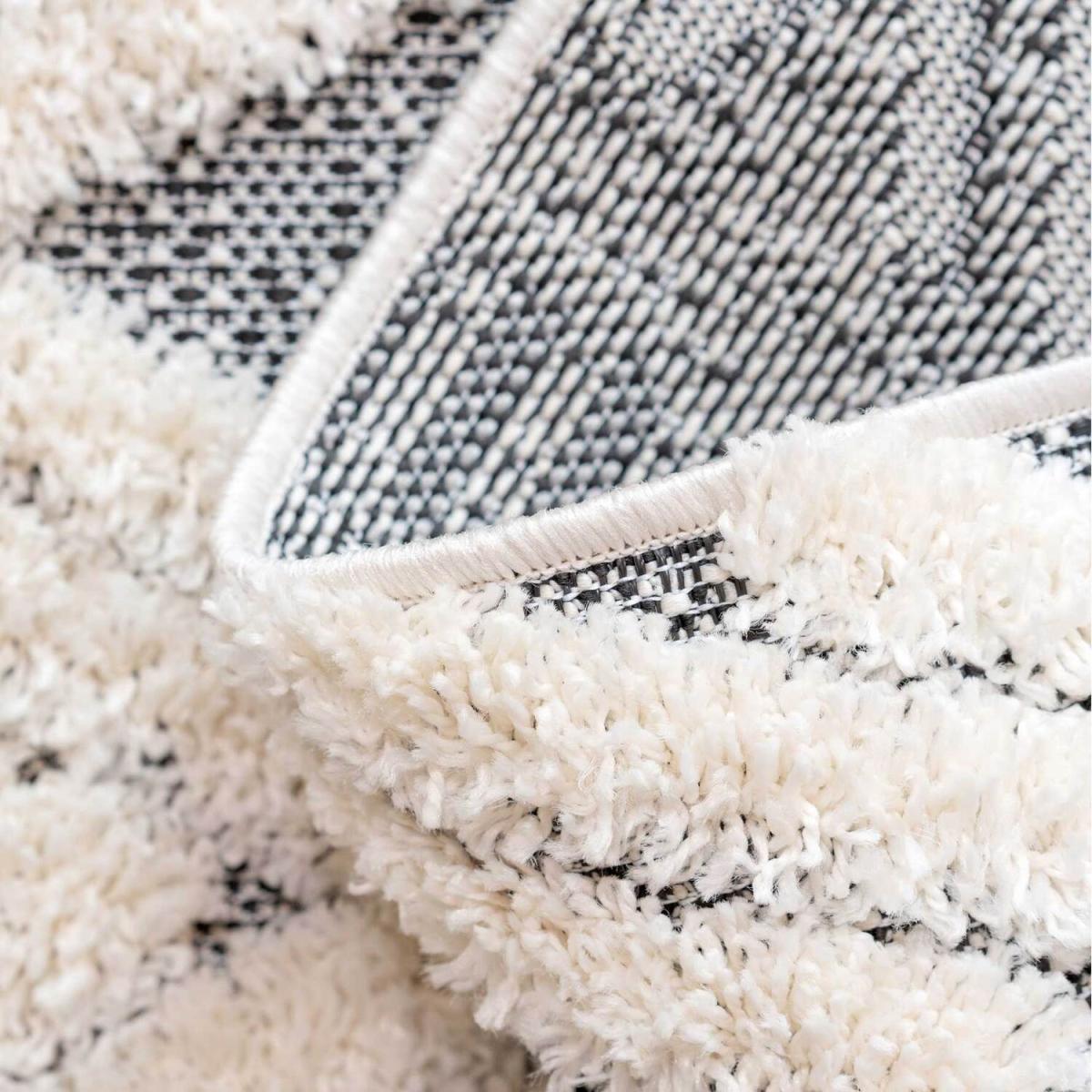 Grey Beige Tribal Aztec Textured Flatweave Indoor Outdoor Rug - Grey / 230 x 160cm – image 7