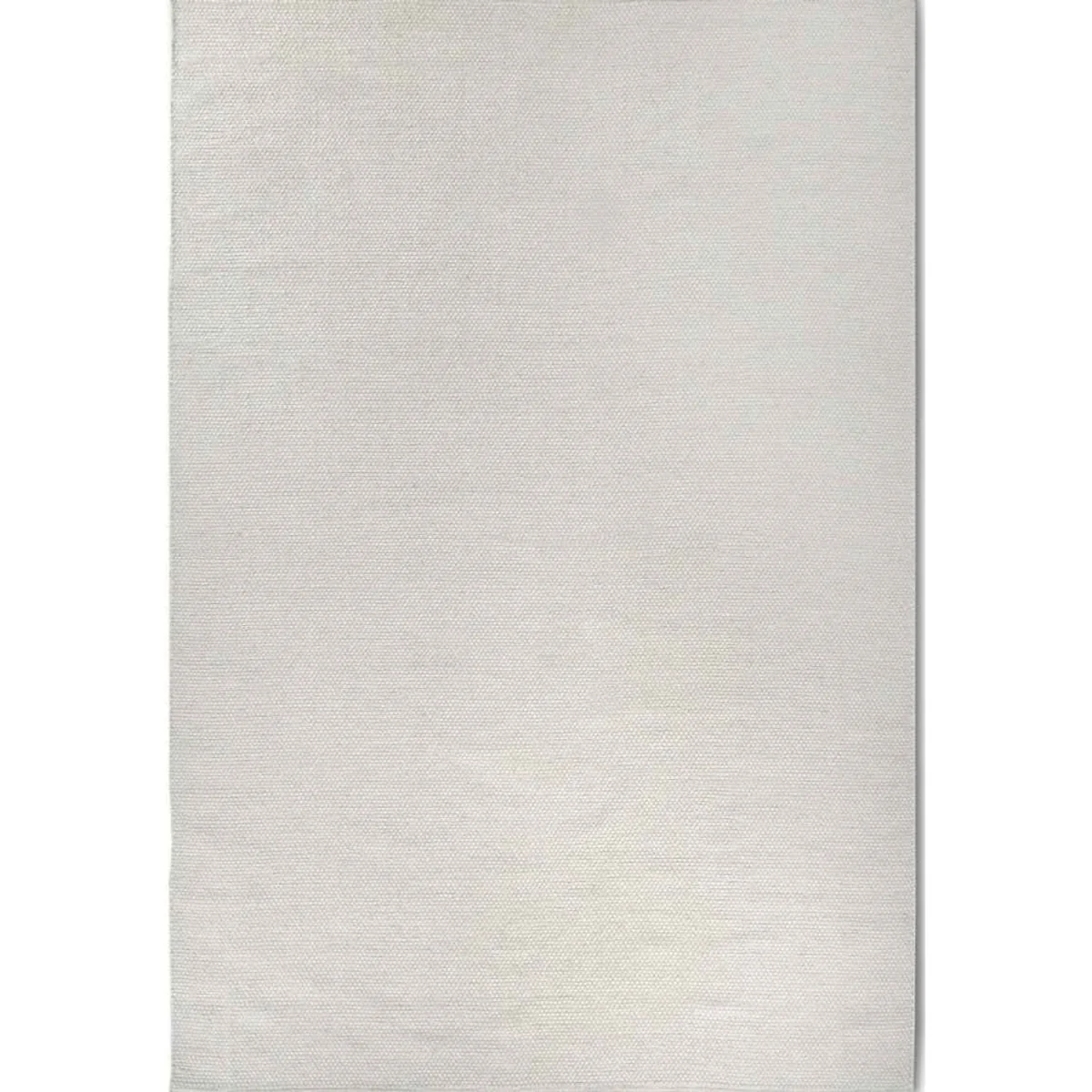 Hanse Home Delhi Wool Pradesh Reversible Handwoven Cotton Plain Runner Rug White - White / 200.0cm – image 4