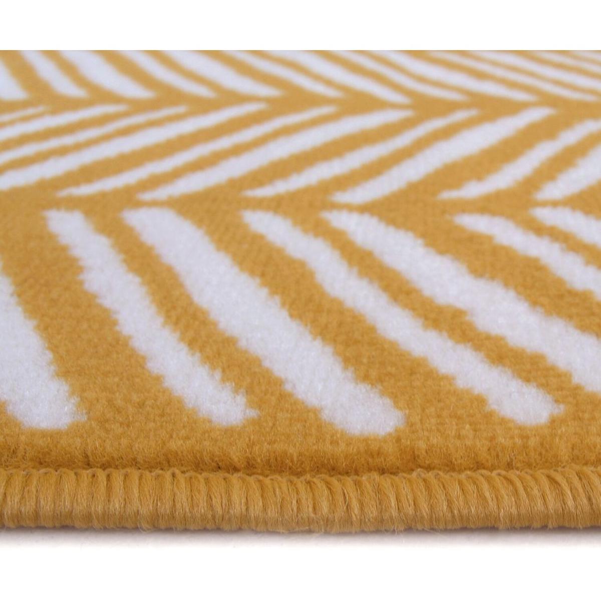 Ochre Yellow Scandi Geometric Rug - Islay - Yellow / 230cm – image 3