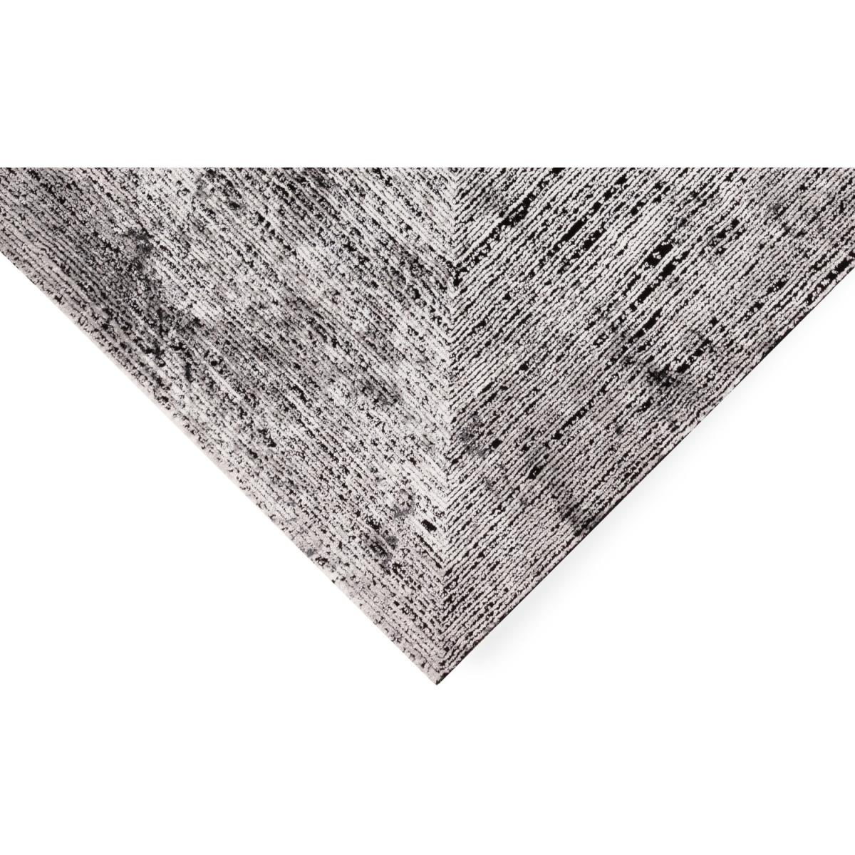 Textured Frame Rug - Grey – image 3