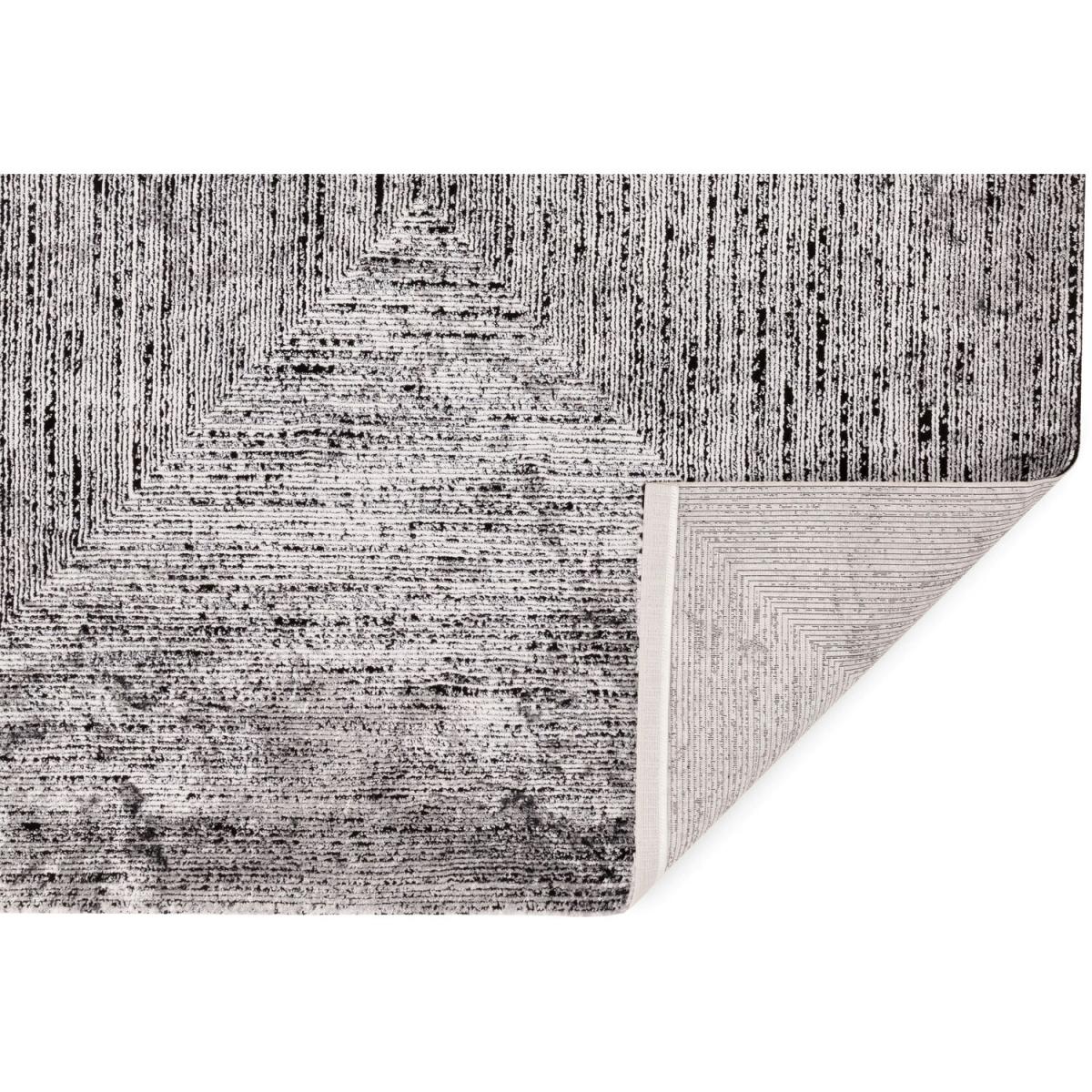 Textured Frame Rug - Grey – image 4