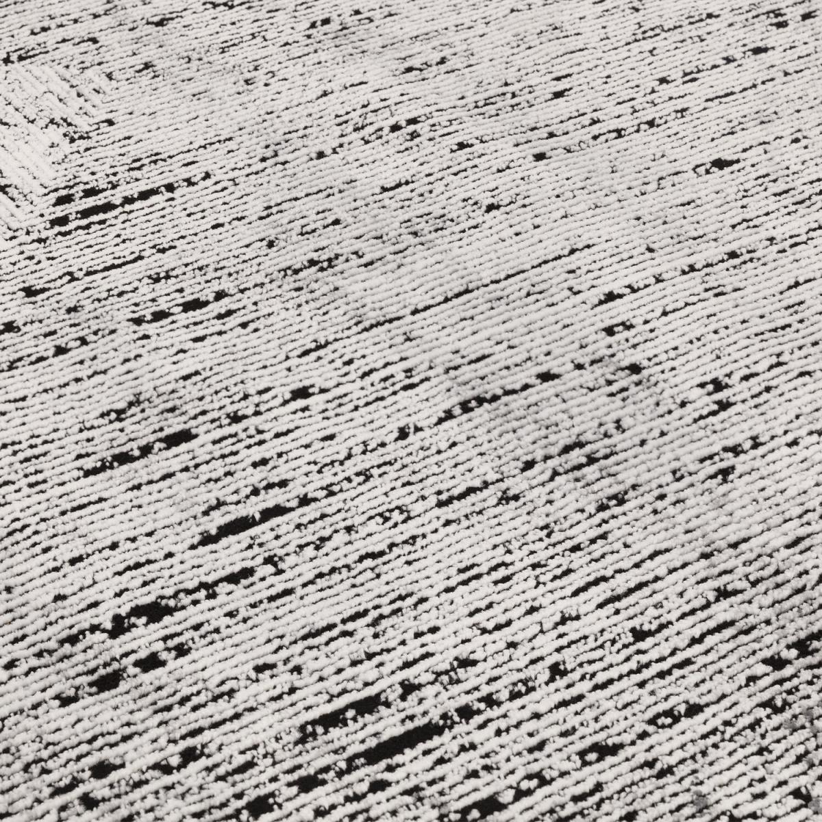 Textured Frame Rug - Grey – image 8
