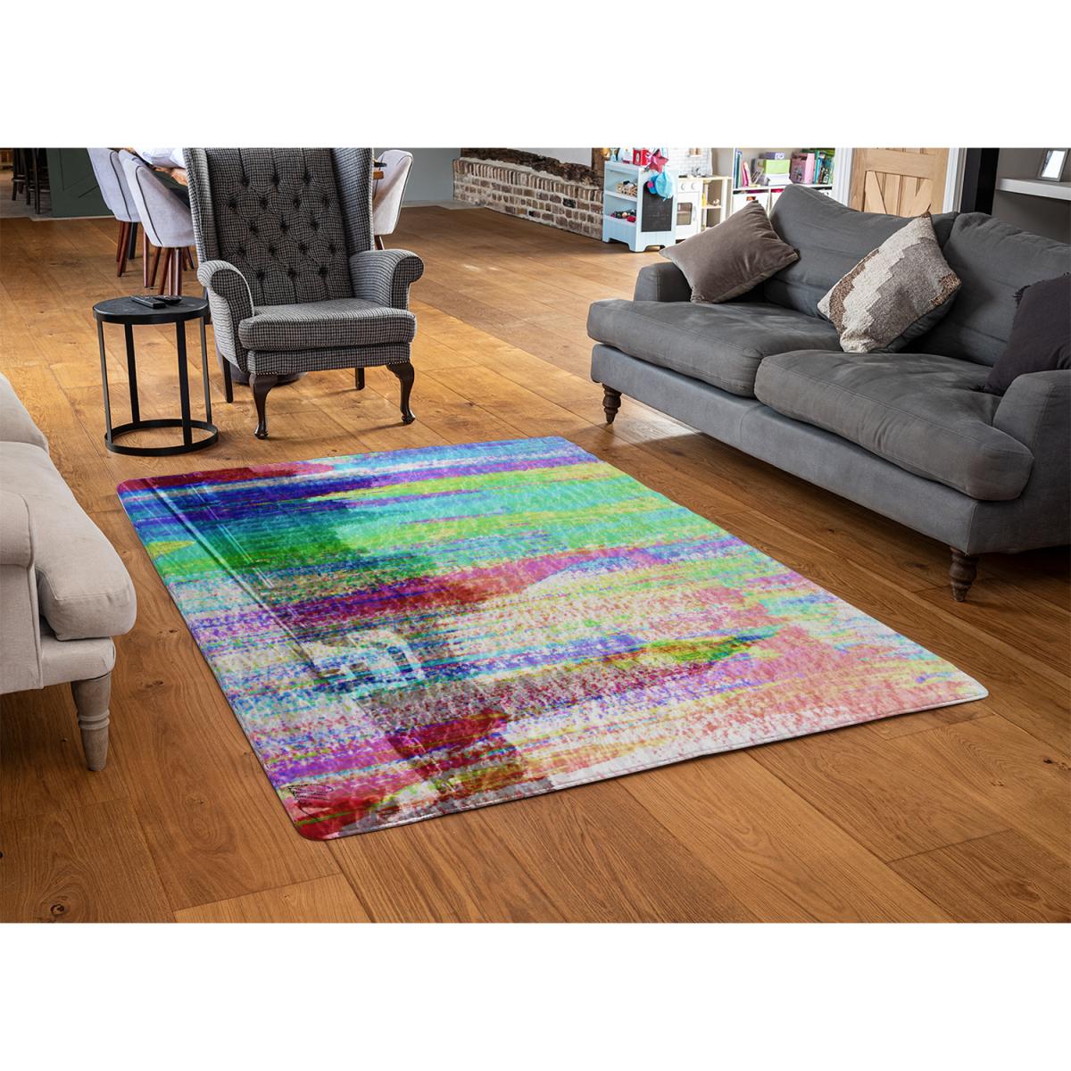 Rainbow Bridge Rug - Green / 230cm – image 3
