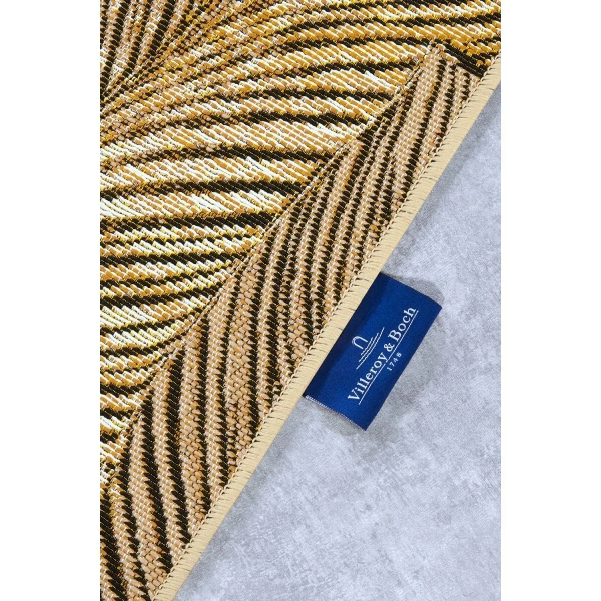 Eugene Indoor & Outdoor Rug Gold & Black - Gold / 235.0cm – image 3