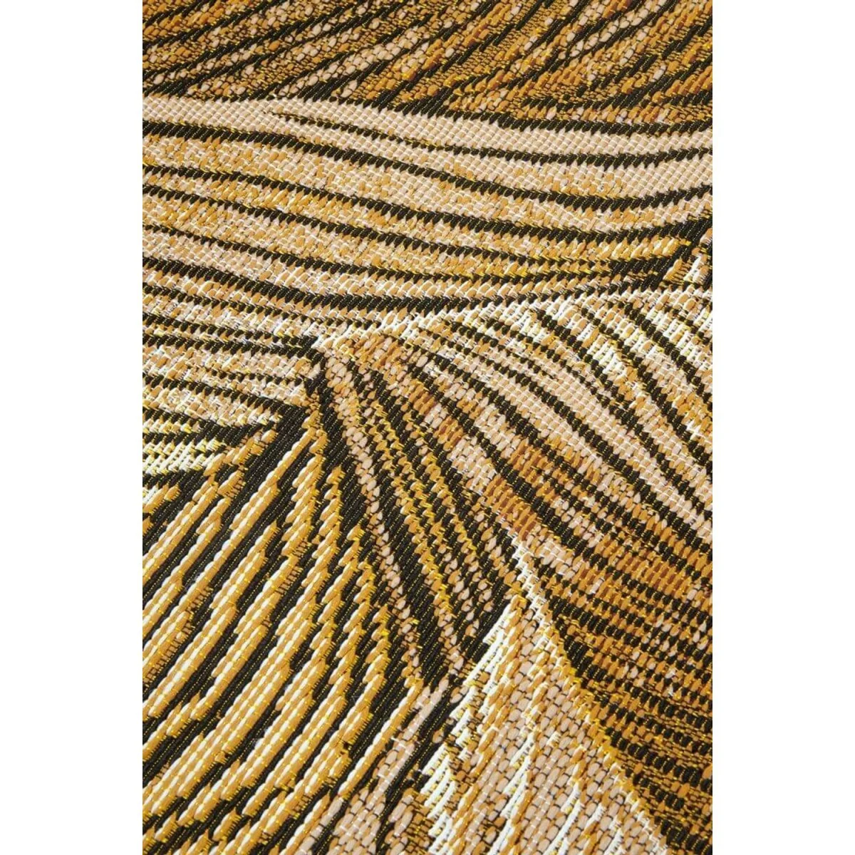 Eugene Indoor & Outdoor Rug Gold & Black - Gold / 235.0cm – image 1
