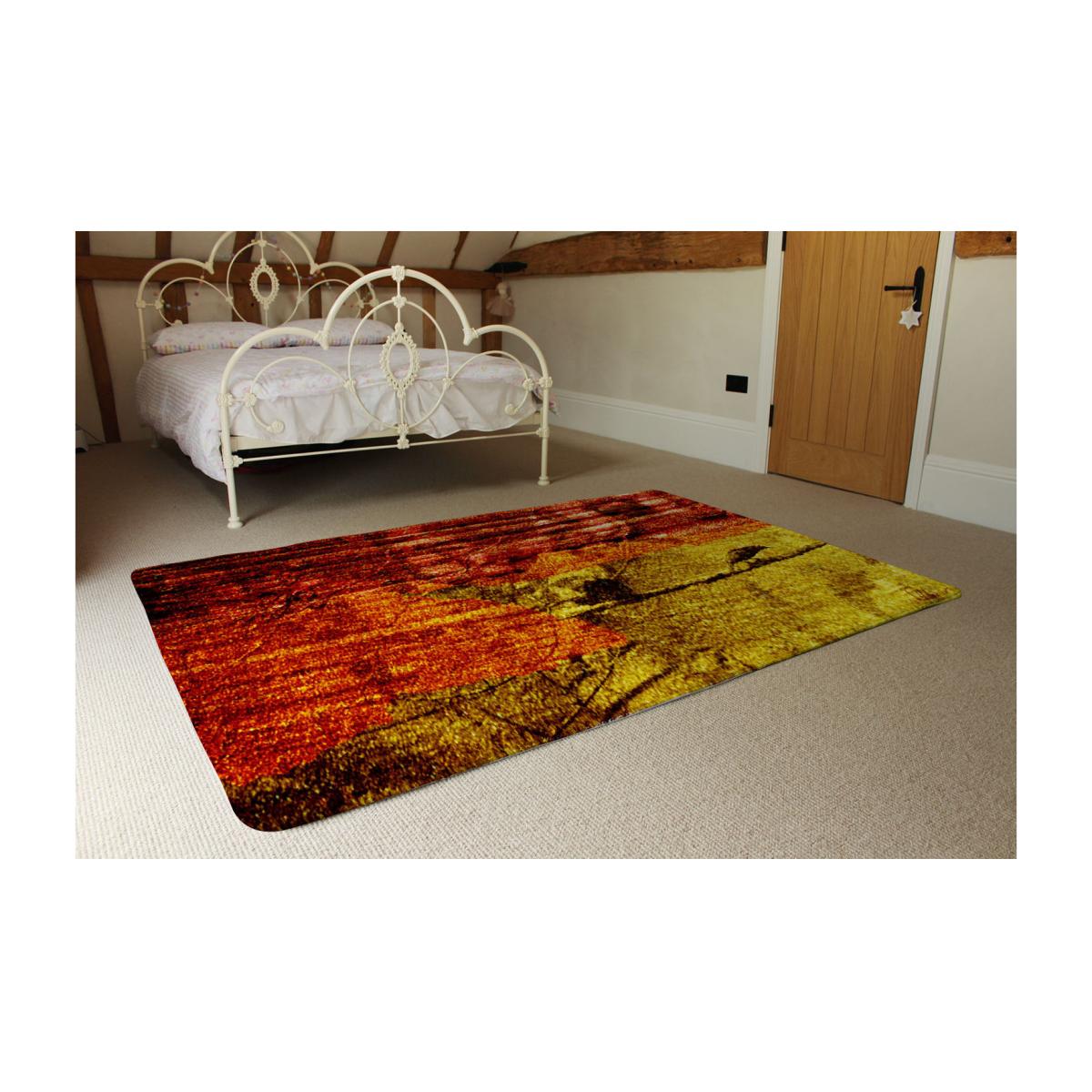 Birds On Branch Rug - Red / 230cm – image 1