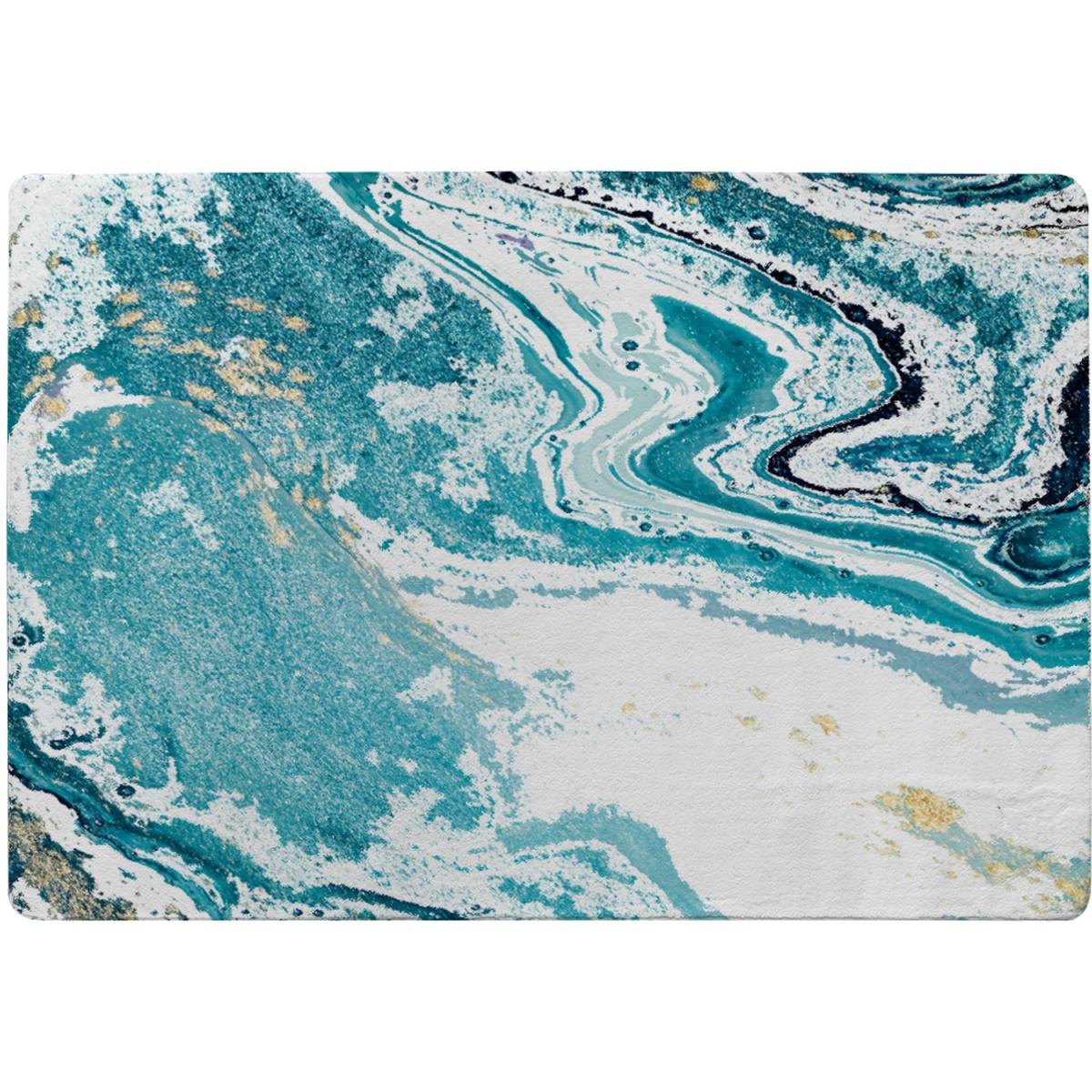 Marble In Blue Rug - Blue / 230cm – image 2