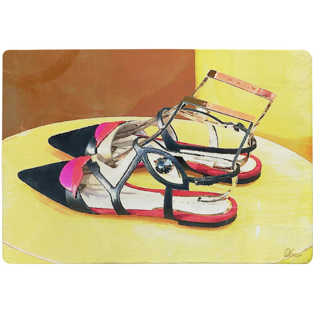 Pionty Shoes Rug - Yellow / 230cm – image 2