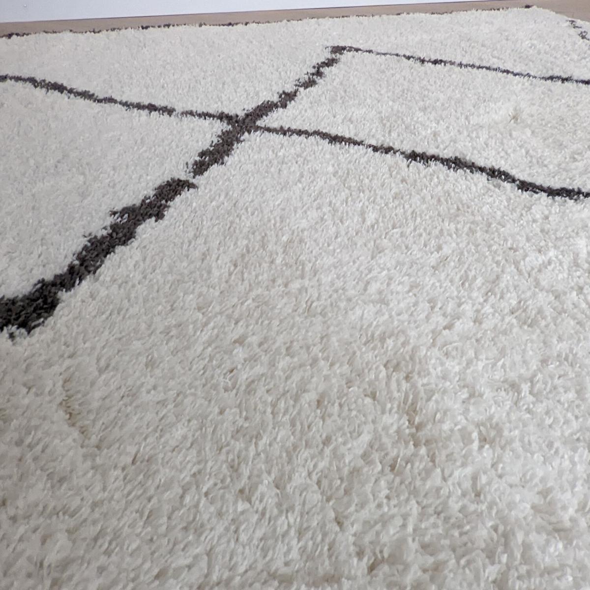 Ivory 4cm Scandi Shaggy Rugs - Ivory / 110cm – image 2