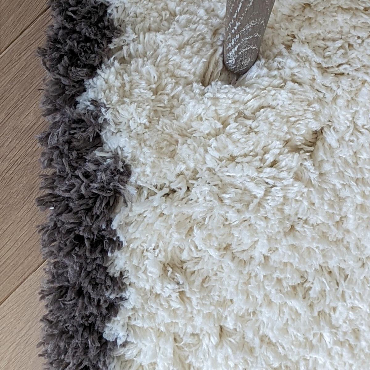 Ivory 4cm Scandi Shaggy Rugs - Ivory / 110cm – image 6