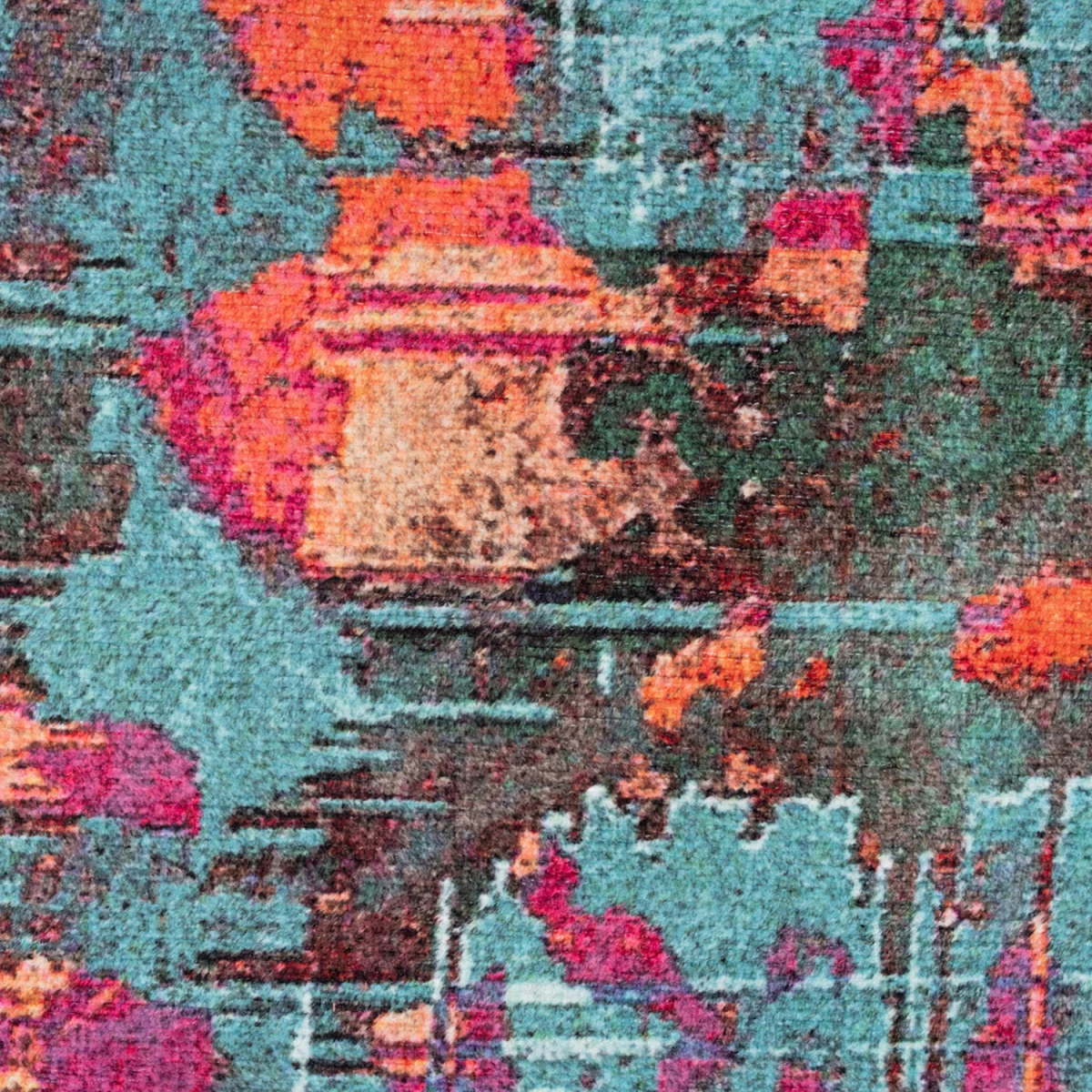 Machine Washable Area Rug - Blazing - Multi / 150cm – image 5