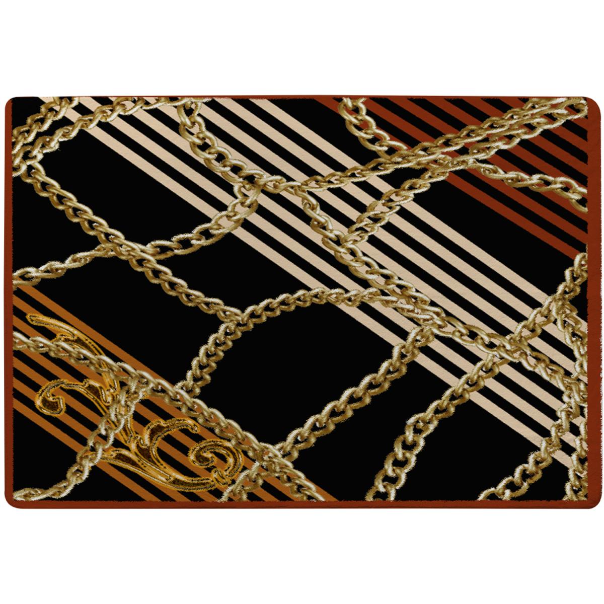 Chains Stripes Rug - Gold / 230cm – image 2