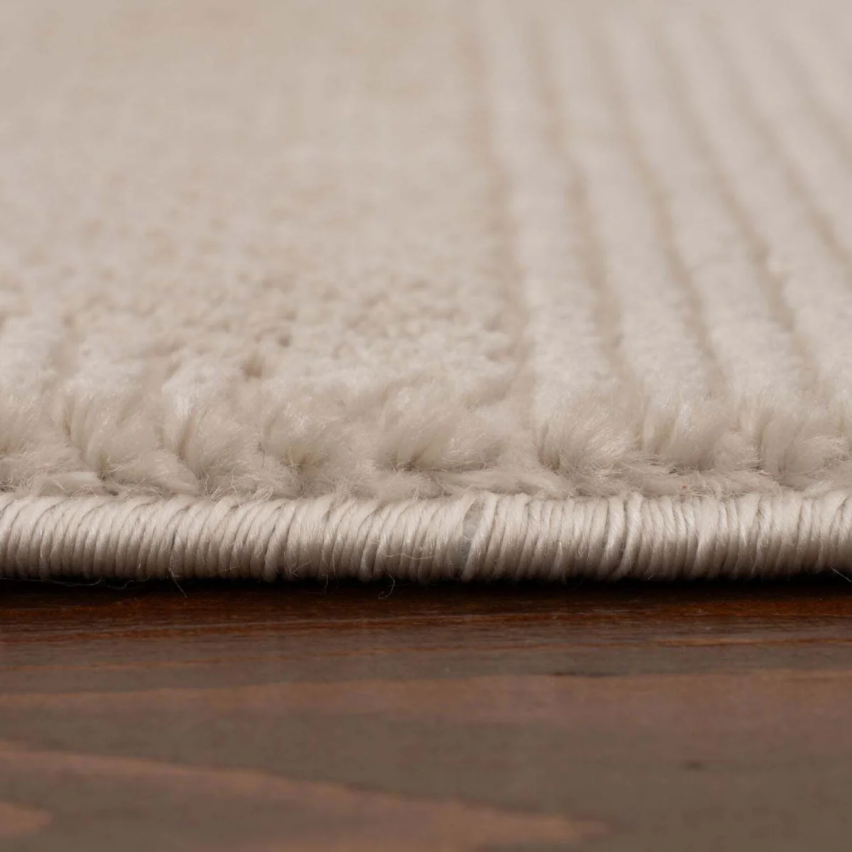 The Rugs Carmel Diamond Geometric Design Textured Runner - Beige β image 5