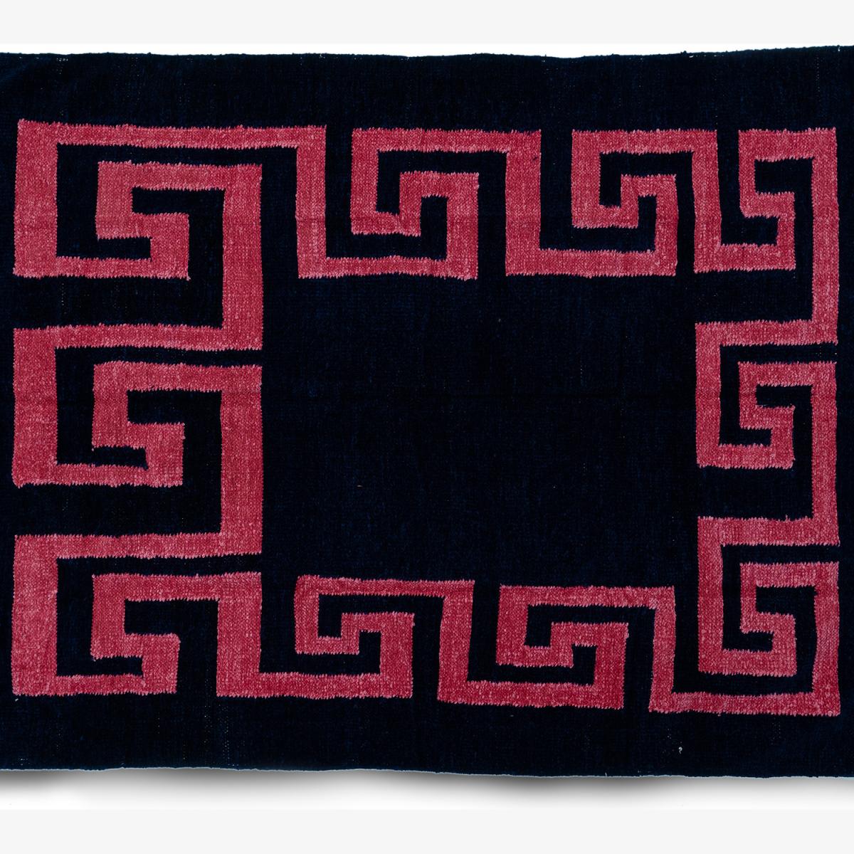 2 Colour Native Rug - Blue – image 1