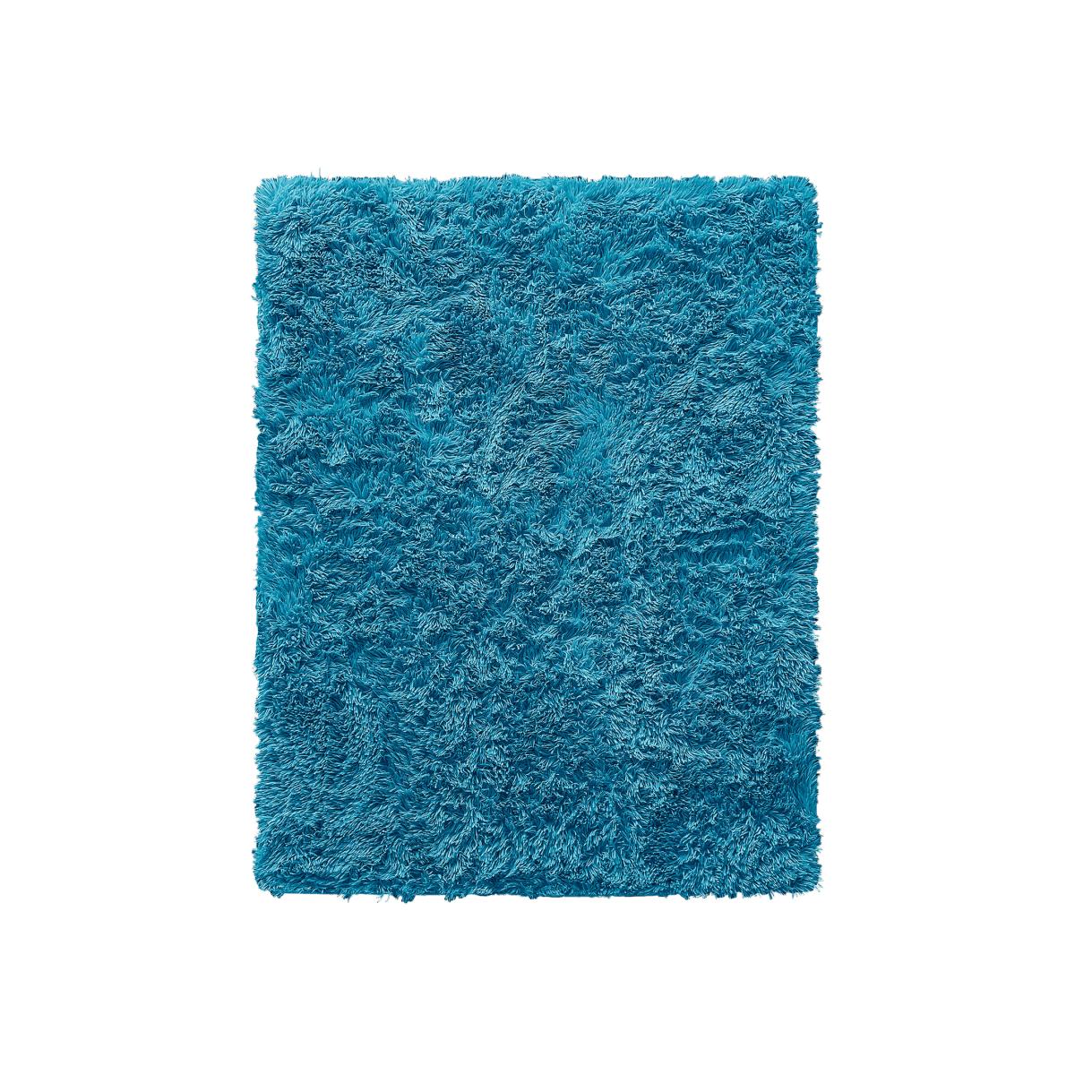Supersoft Shaggy High Pile Rug - Teal / 0.59kg