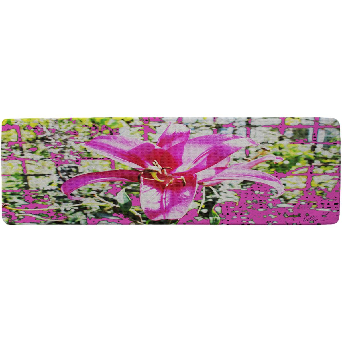 Pink Flower Runner Rug - Pink – image 2