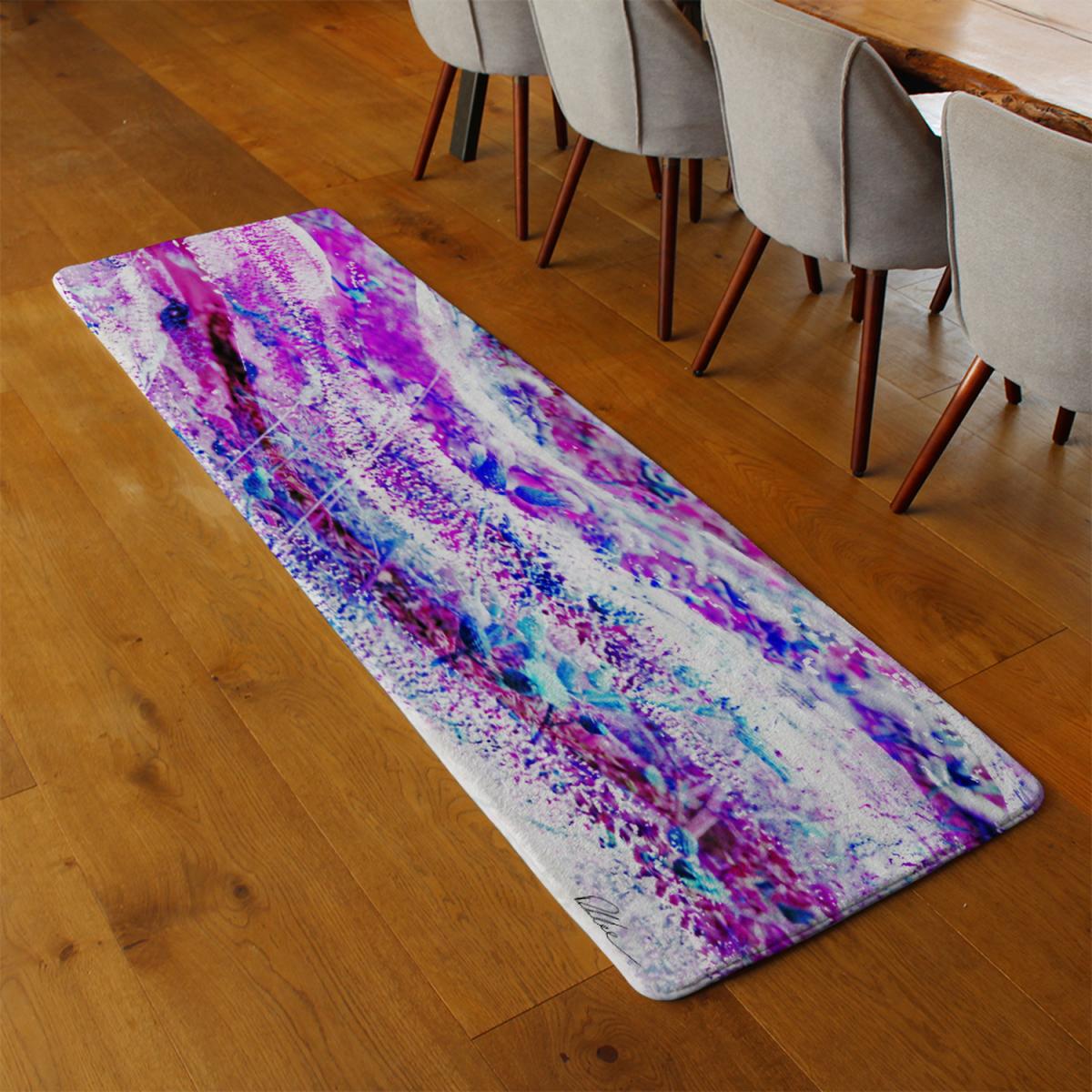 Pink Wilderness Runner Rug - Purple – image 3