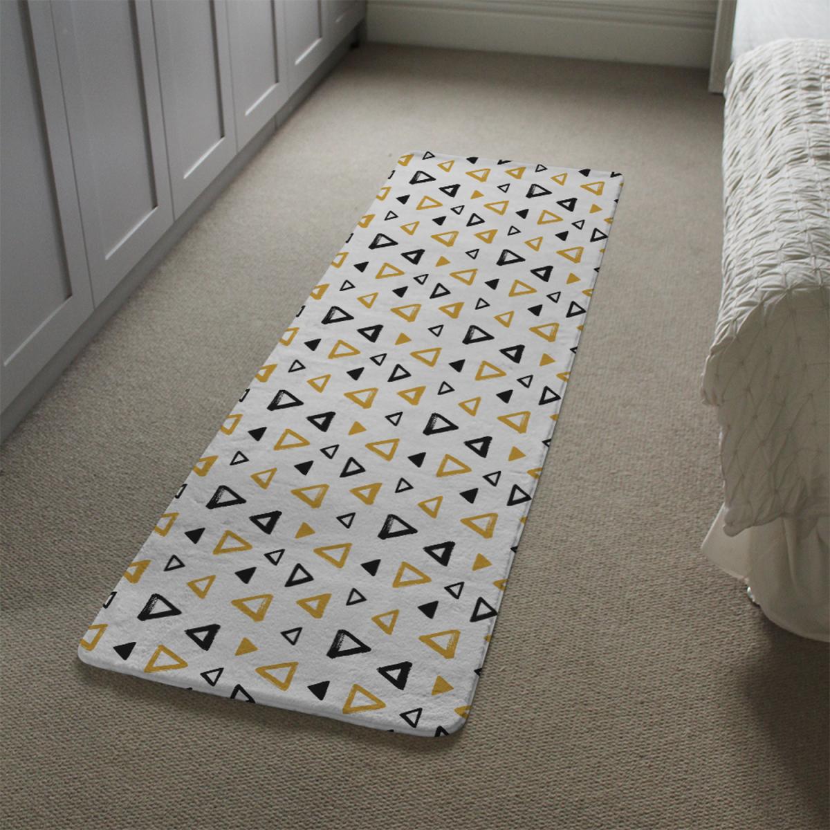 Egyptian Pyramids Runner Rug - Yellow – image 1