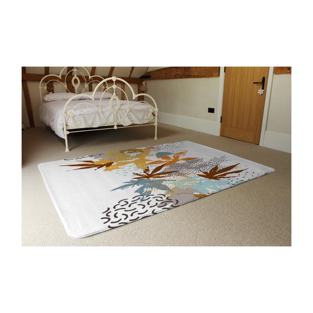 Japanese Maple Leaves Rug - Orange / 230cm – image 1