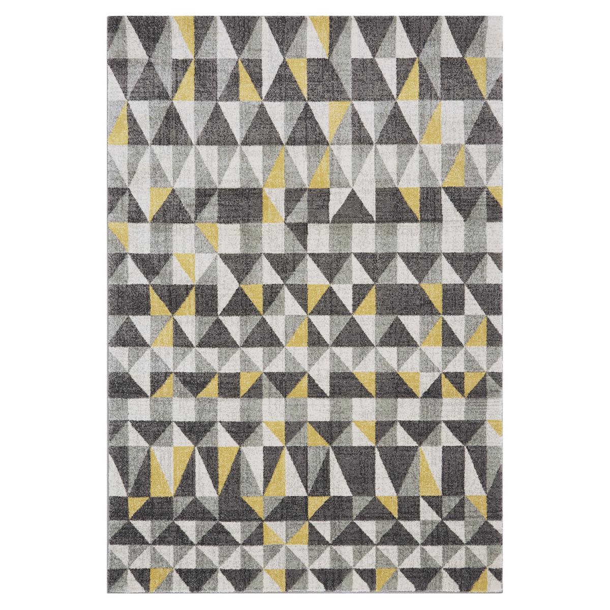 Nova Geo Rug - Grey & Pink / 200cm – image 3