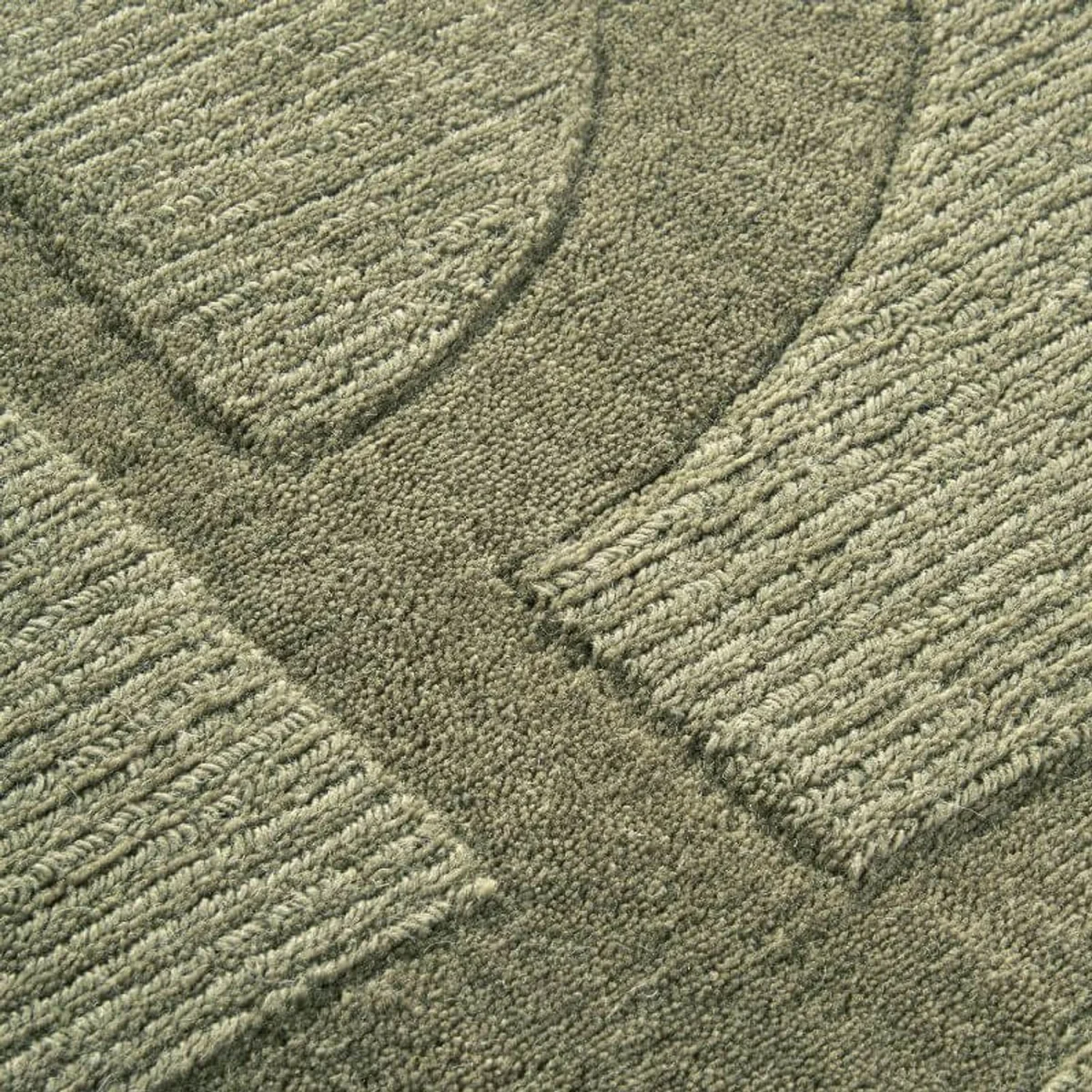 Villeroy & Boch 1906 Alexis Wool Geometric Rug Green - Green / 280.0cm – image 3