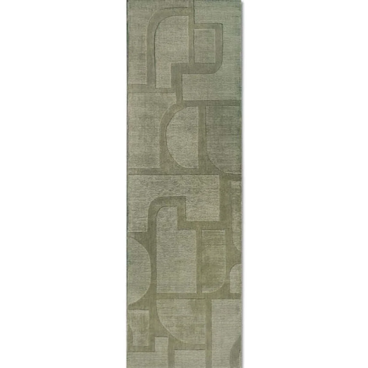 Villeroy & Boch 1906 Alexis Wool Geometric Rug Green - Green / 280.0cm – image 4