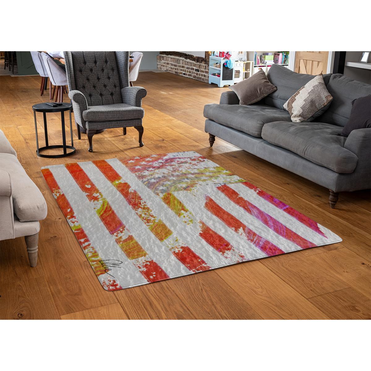 American Flag Flare Rug - Red / 230cm – image 3
