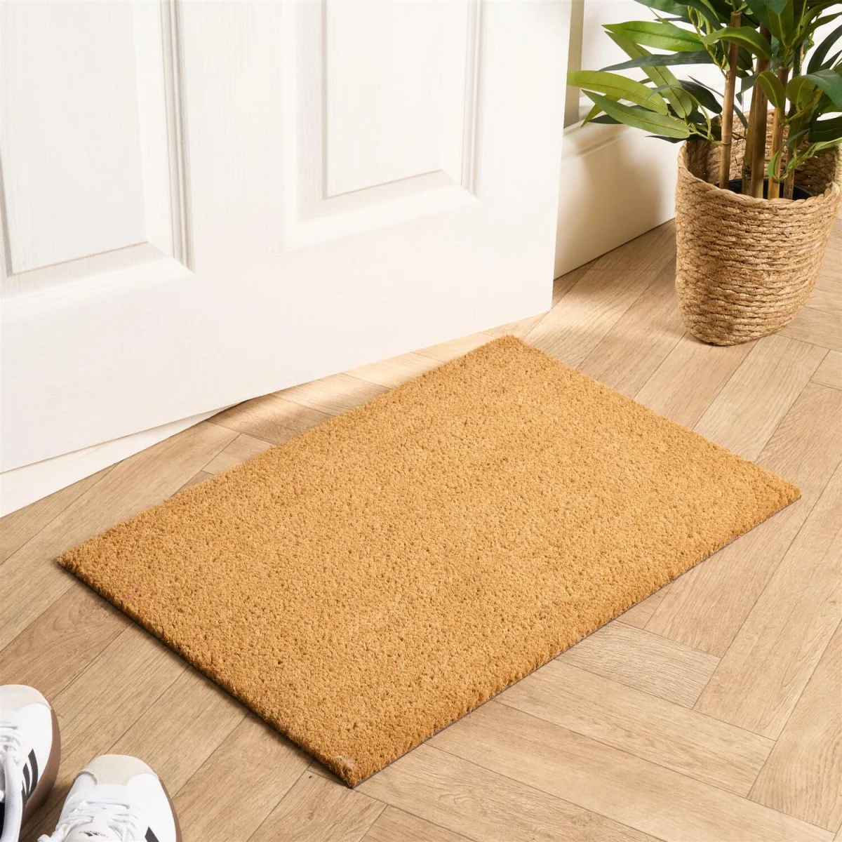 OHS Plain Coir Mat - Natural