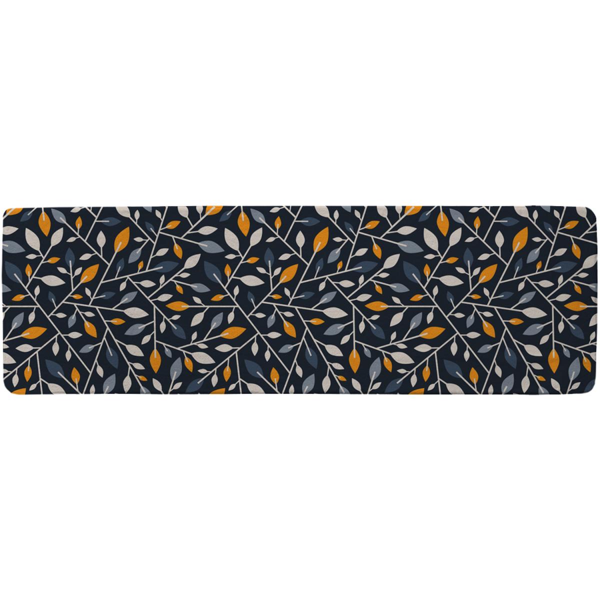 Geometric Abstract Runner Rug - Black – image 2
