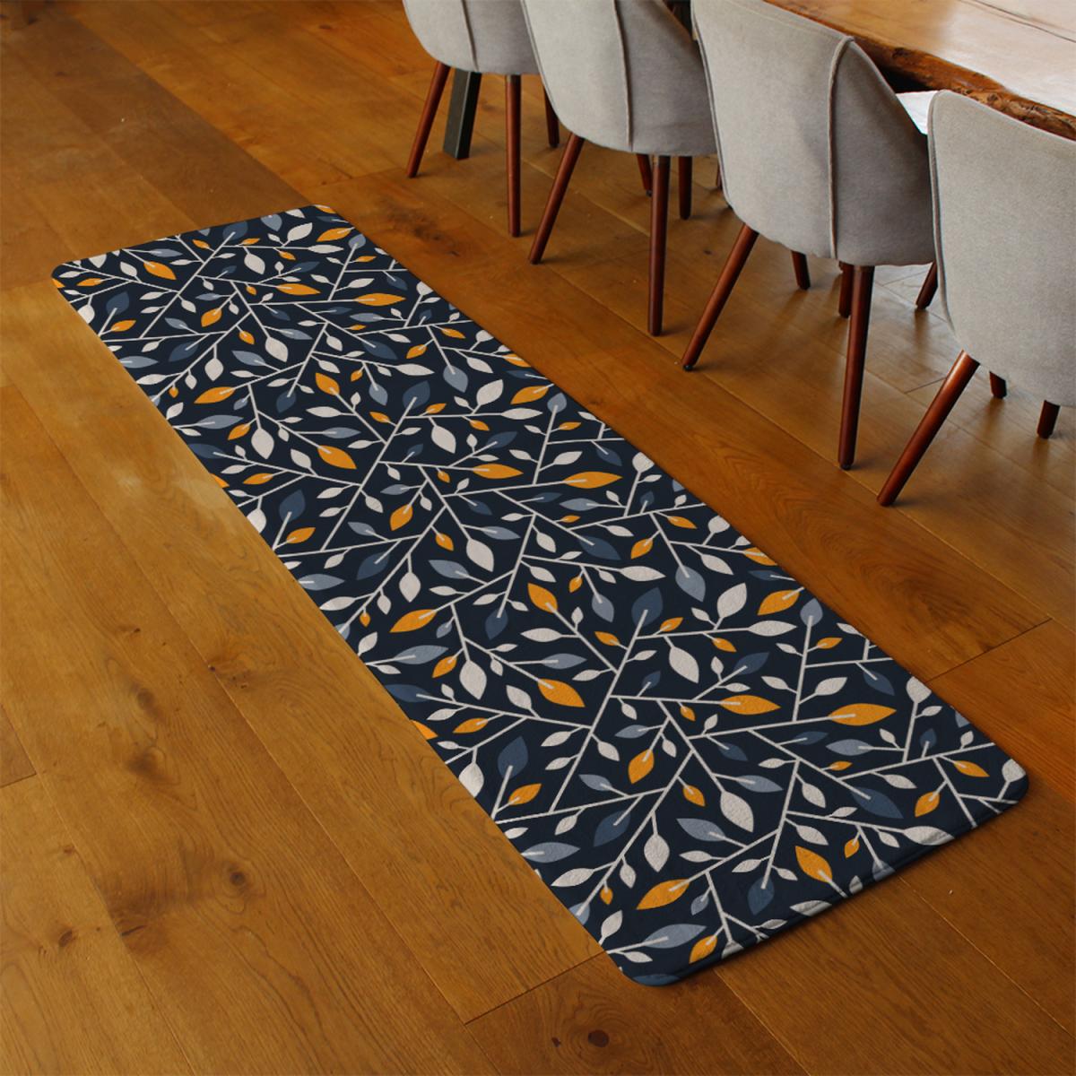 Geometric Abstract Runner Rug - Black – image 3
