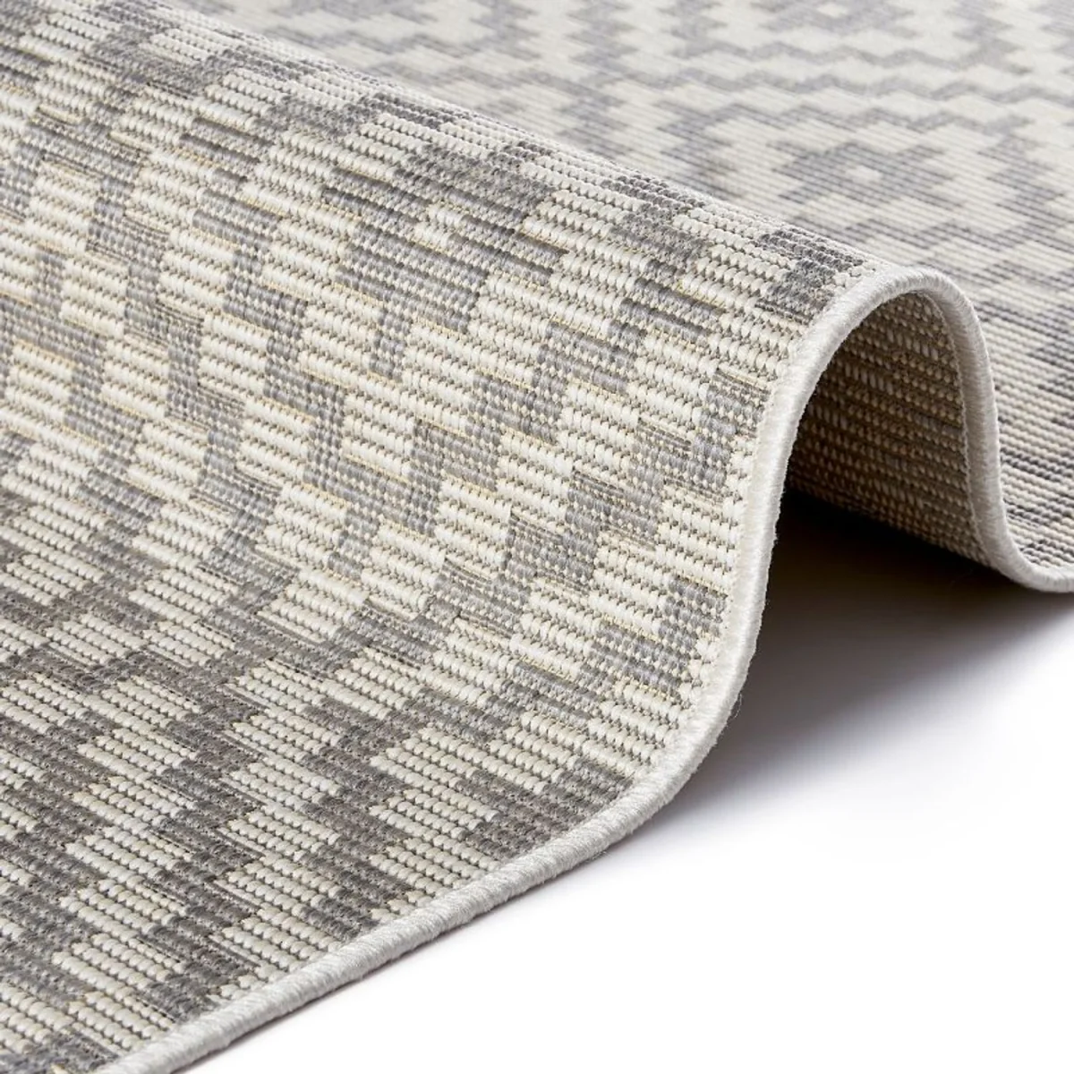 Breeze Indoor & Outdoor Rug Beige - Dark Grey – image 9