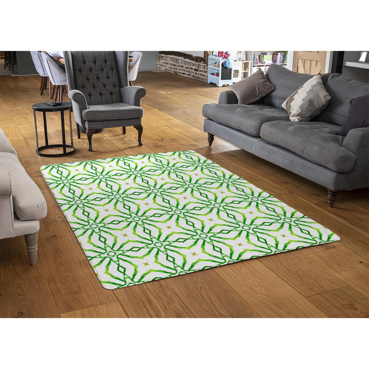 Swimwear Fabric Green Alluring Boho Chic Rug - Green / 230cm – image 2