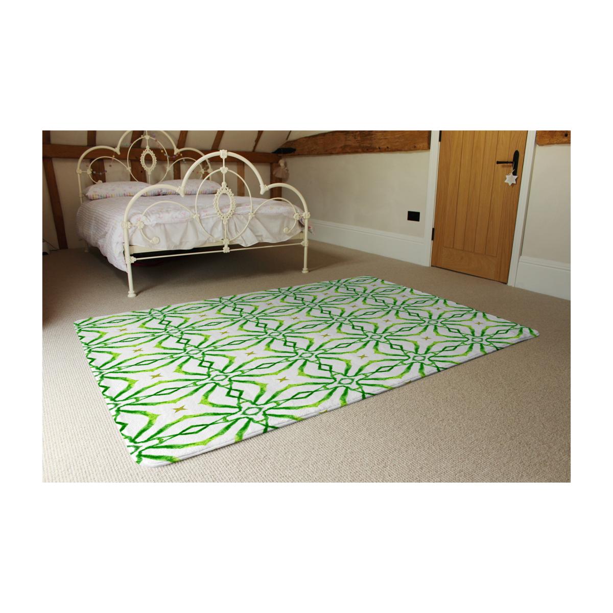 Swimwear Fabric Green Alluring Boho Chic Rug - Green / 230cm – image 1