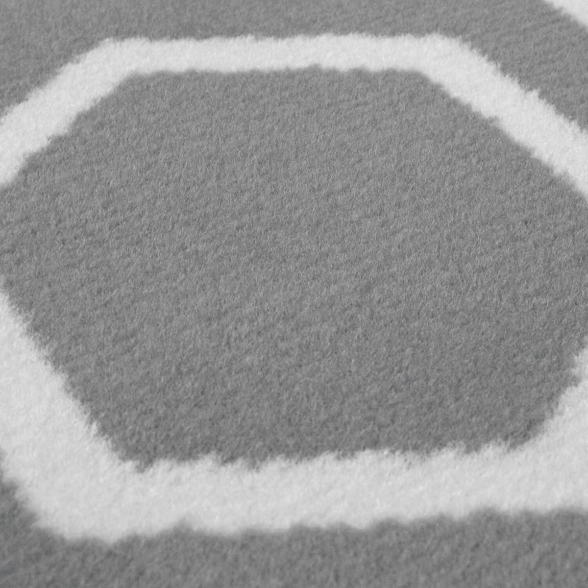 Modern Grey Geometric Flatweave Rug - Islay - Grey / 230cm / 5kg – image 4