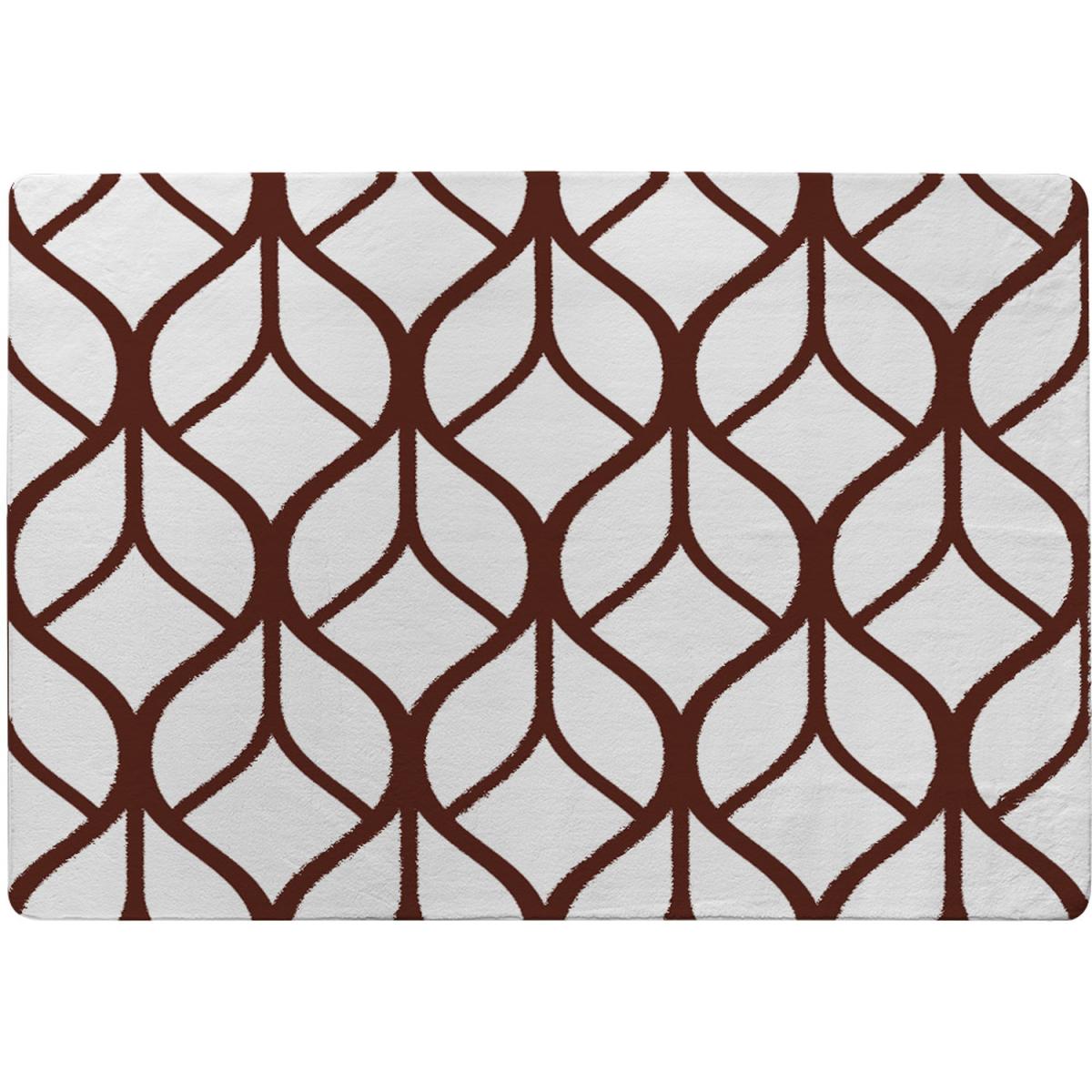Tiled Geometrics Rug - Brown / 230cm – image 2
