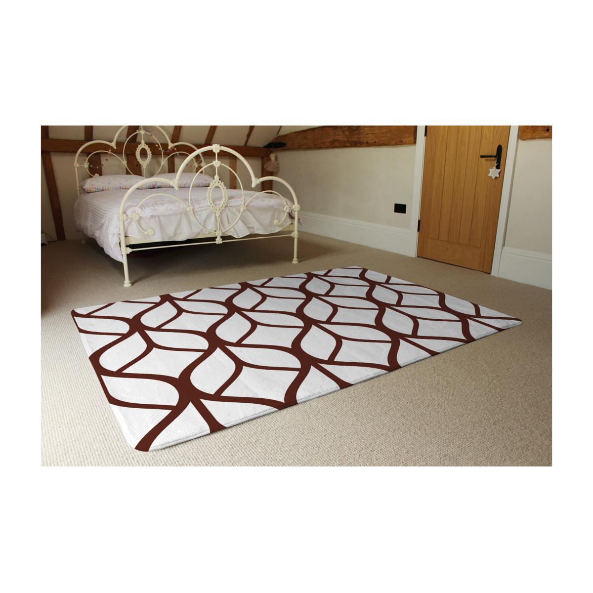 Tiled Geometrics Rug - Brown / 230cm – image 1