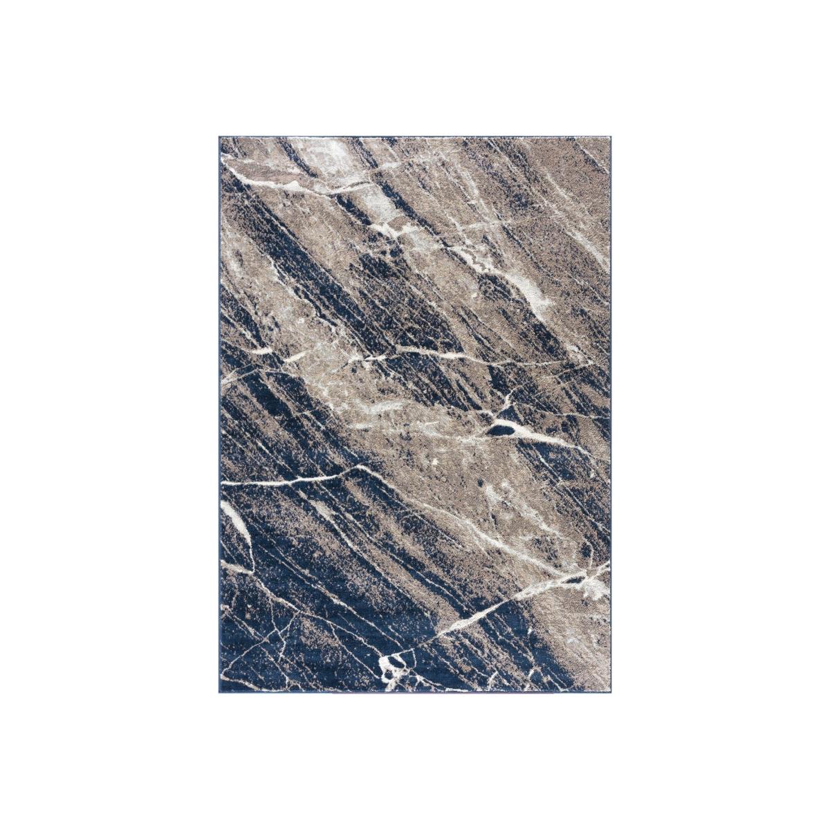 Montana Collection Modern Rugs in Blue 3756N - Blue / 200cm