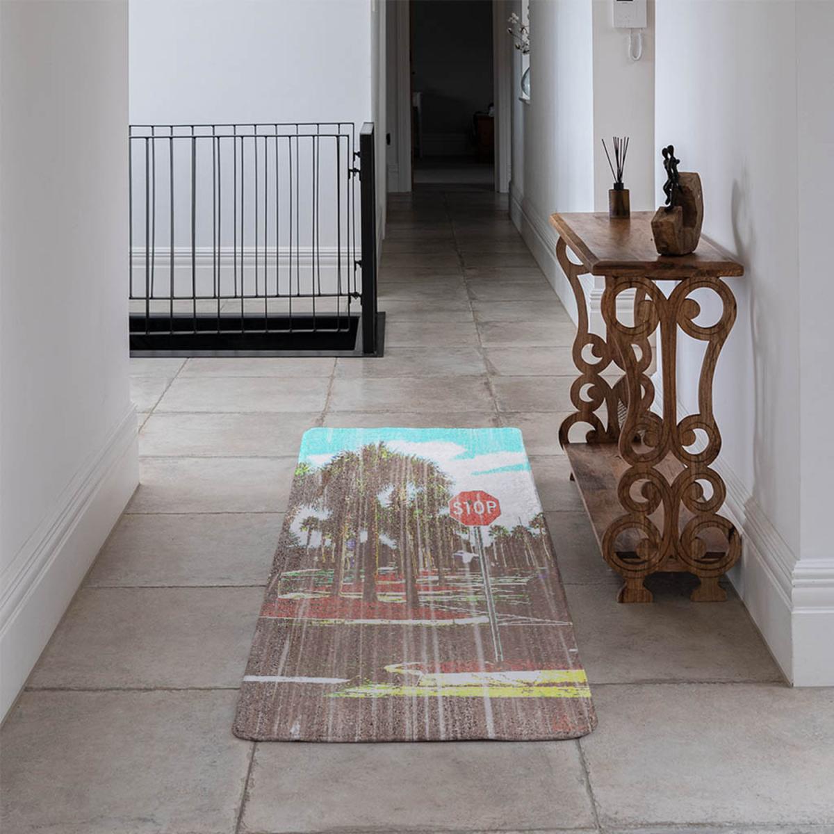 Stop Runner Rug - Red – image 4